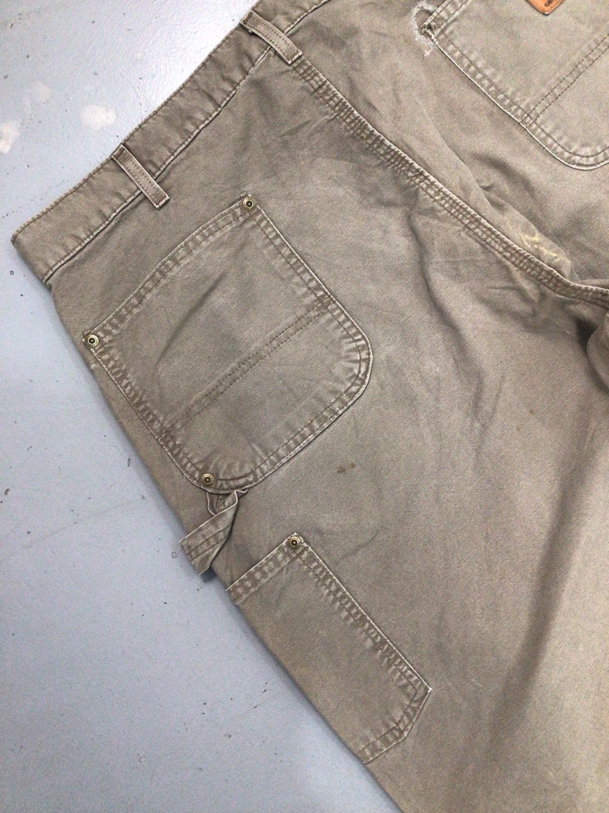 Carhartt × Vintage Vintage Carhartt B195 LBR double knee carpenter denim Size US 40 / EU 56 - 10 Thumbnail