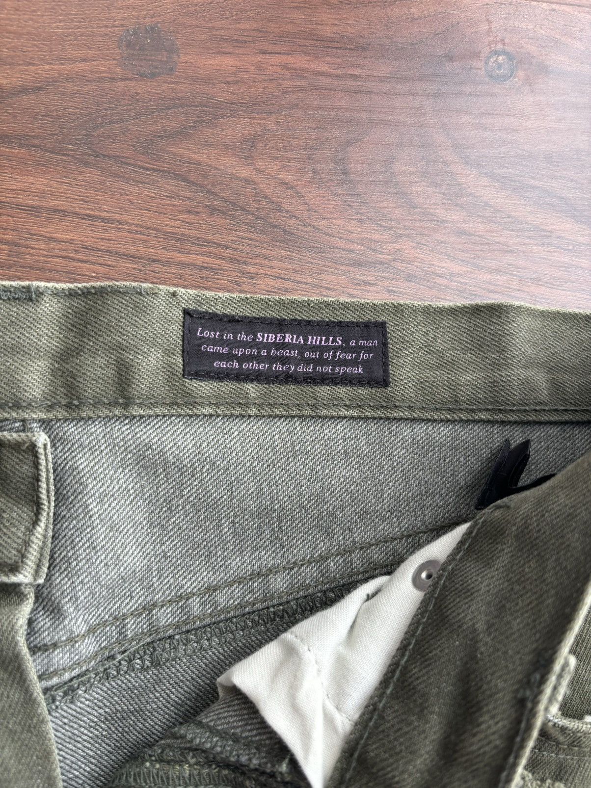 Siberia Hills Spiritual Jeans Size US 34 / EU 50 - 3 Thumbnail