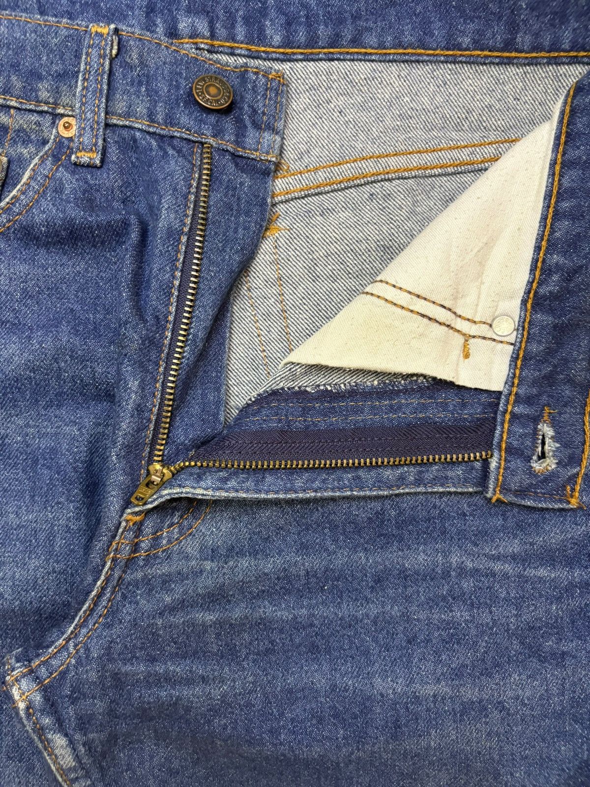 Levi's Vintage 90s Levis 606 Blue Wash Jeans Size US 29 - 9 Thumbnail