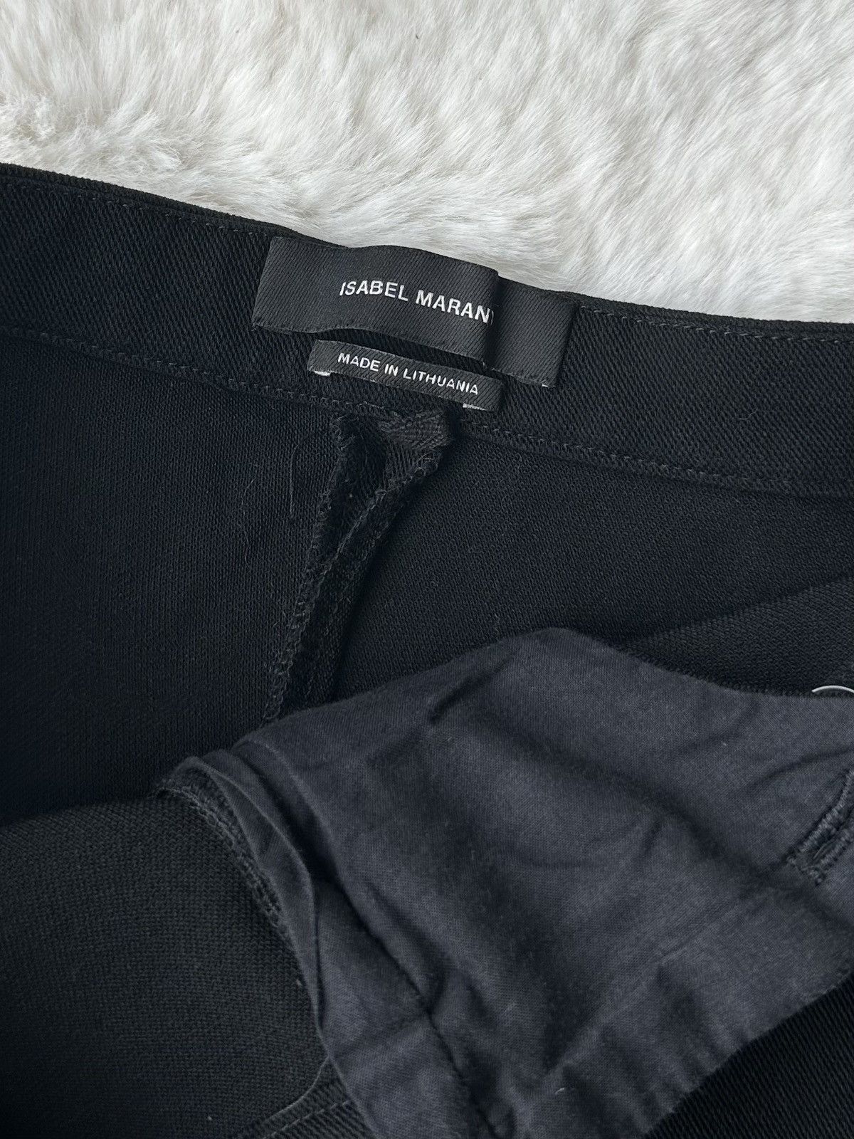Isabel Marant Isabel Marant Basic Casual Straight Wool Pants Size 28" / US 6 / IT 42 - 3 Thumbnail