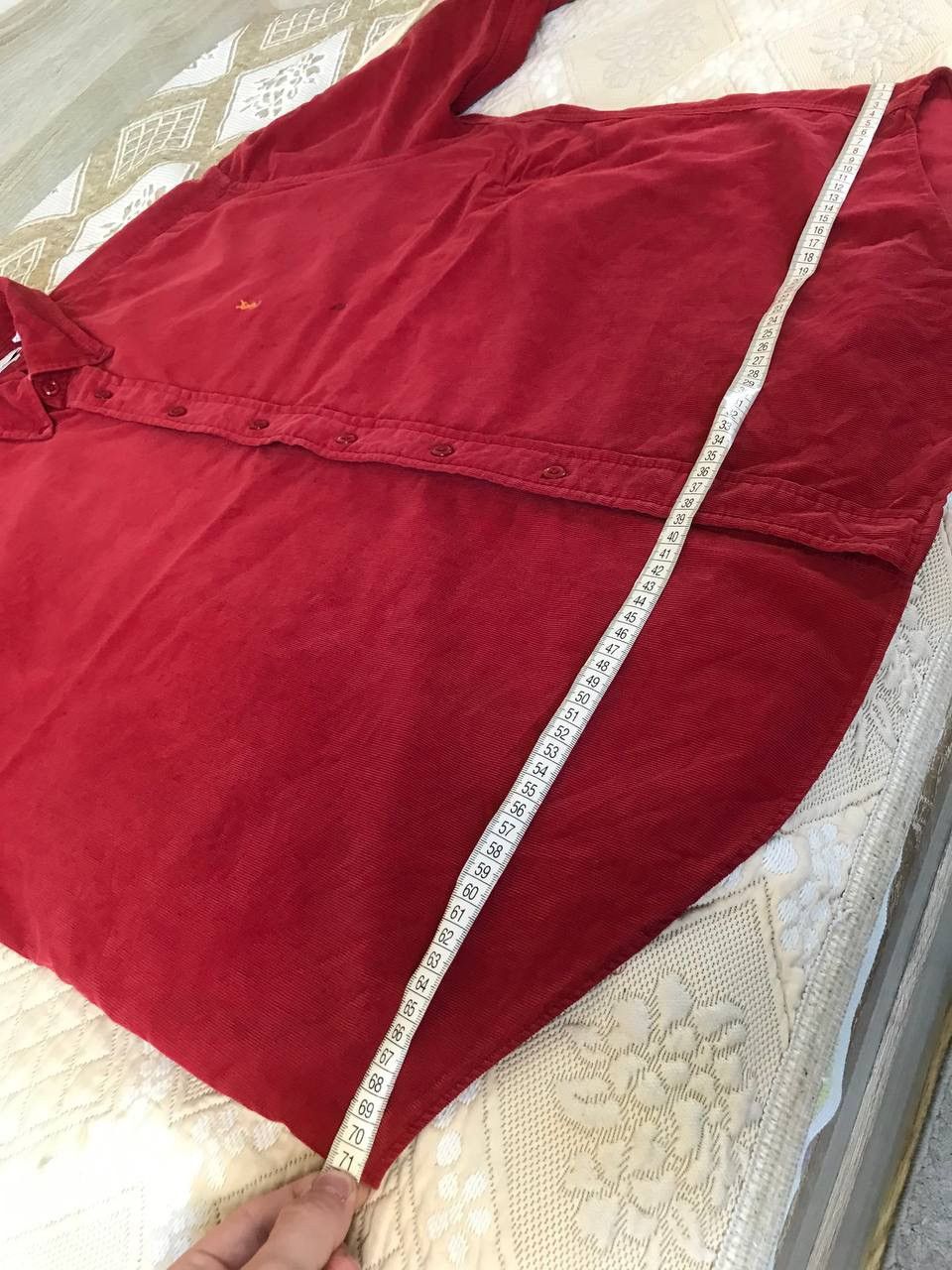 Yves Saint Laurent 🔥 Vintage YSL Yves Saint Laurent Corduroy Dirty Shirt Y2K Size US XL / EU 56 / 4 - 15 Thumbnail