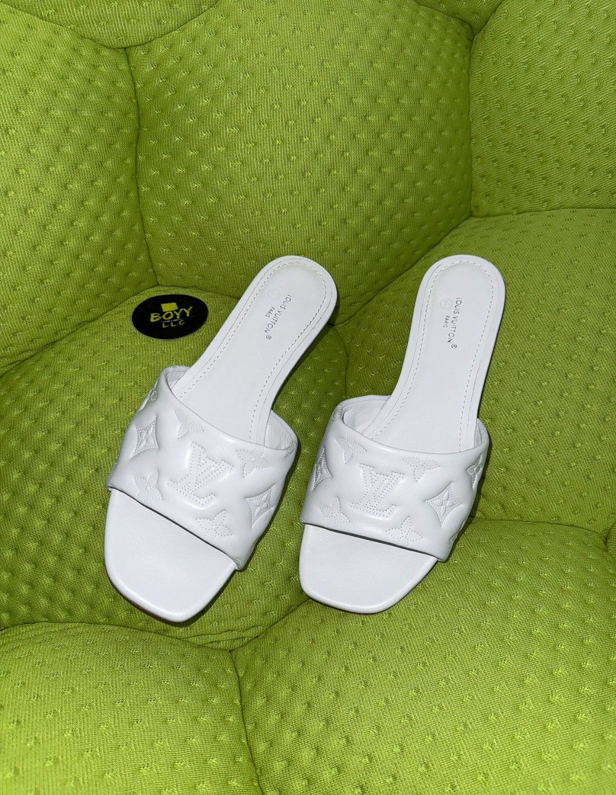 Louis Vuitton revival monogram sandals