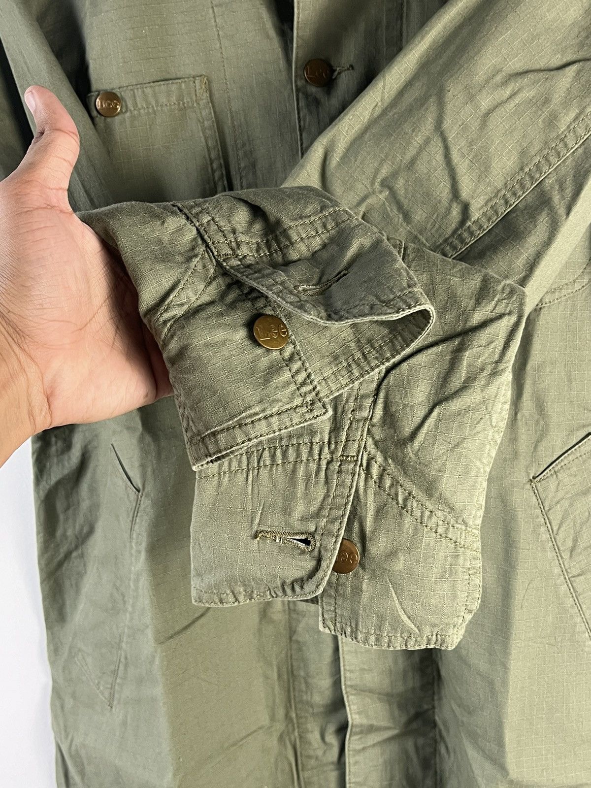 Lee × Vintage Lee Union Made Parka Green Army Size US M / EU 48-50 / 2 - 8 Thumbnail