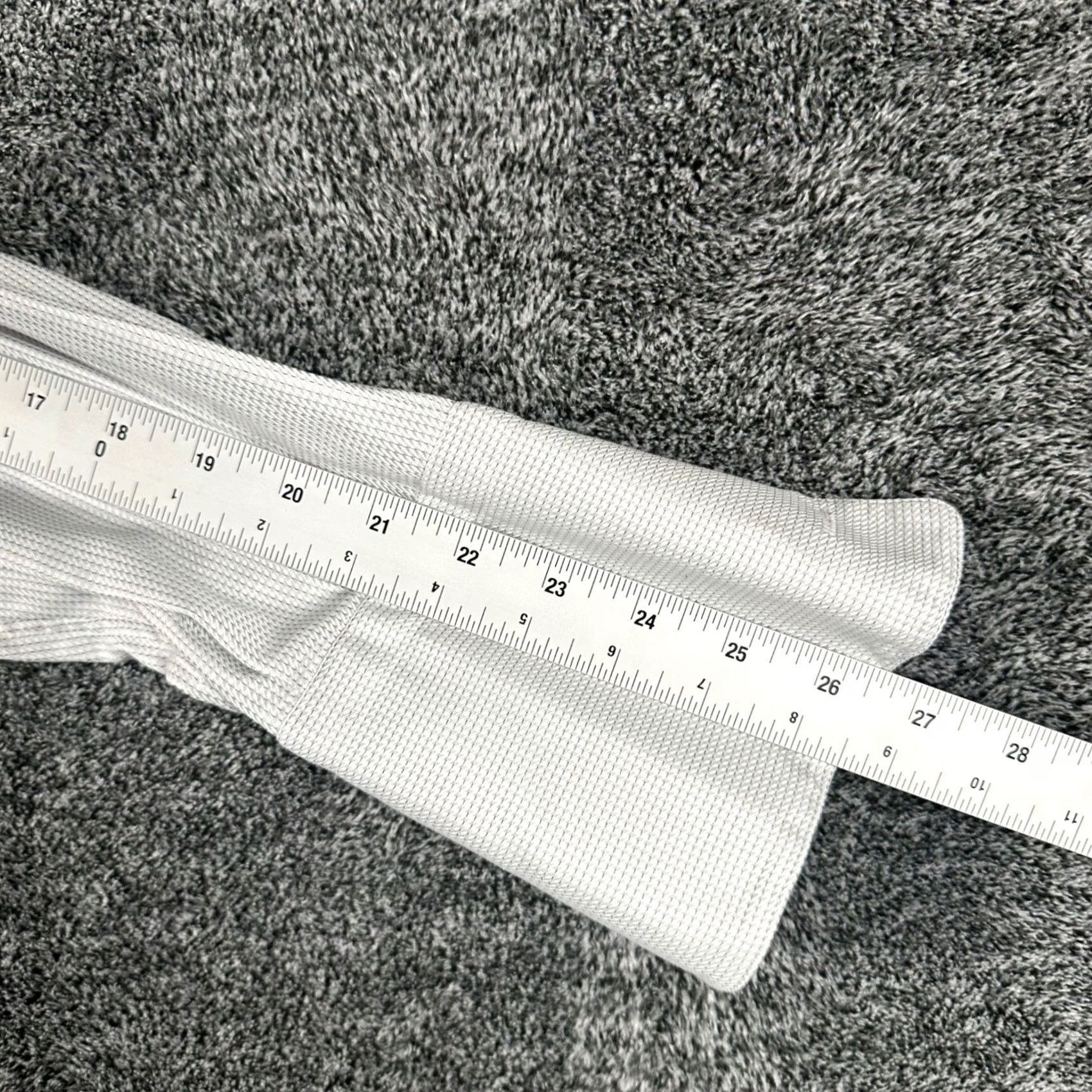 Brioni Brioni Dress Shirt Mens 15.5 R White Gray French Cuff Neiman Marcus Italy Size 42R - 6 Thumbnail