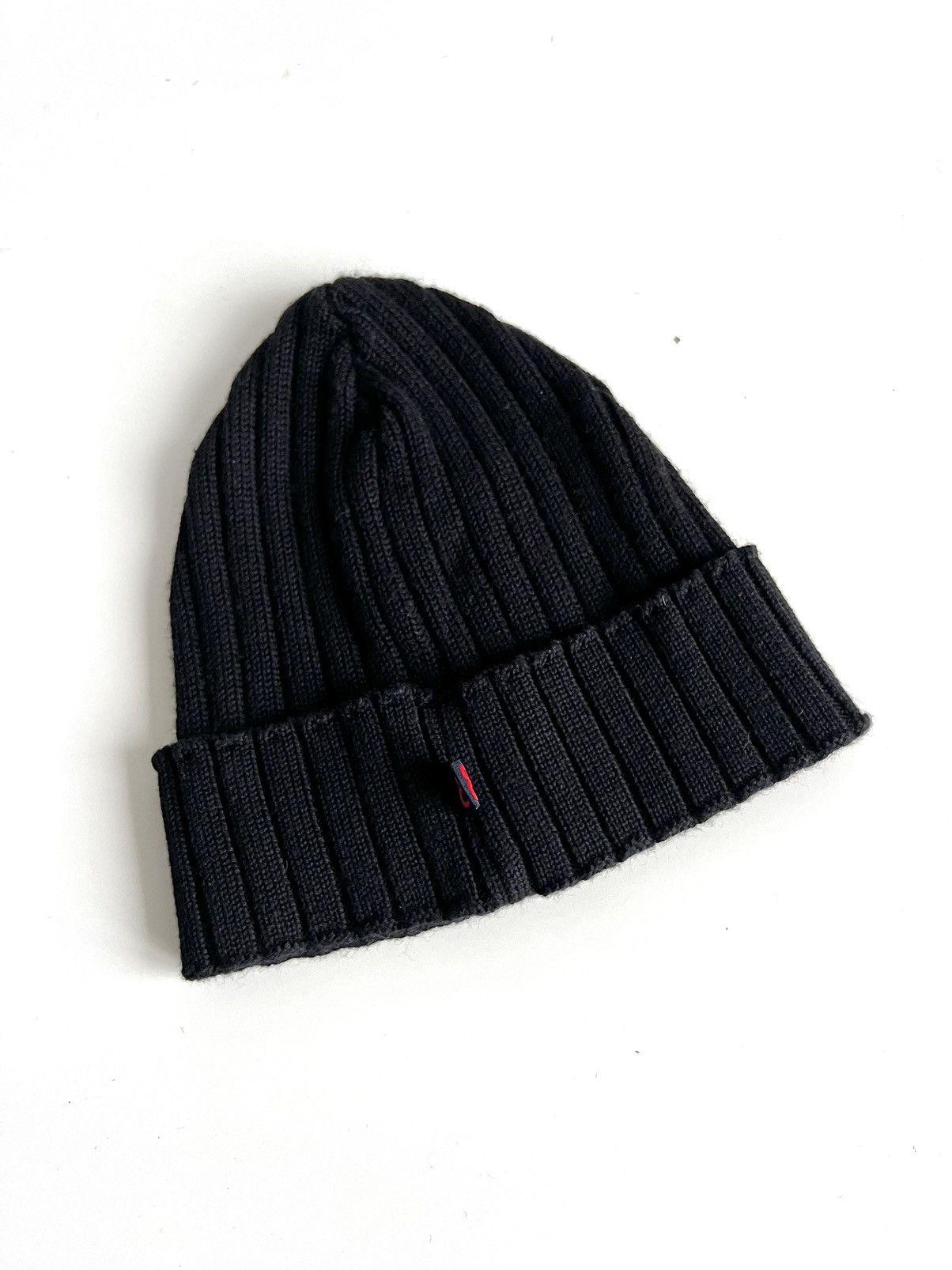 Dolce & Gabbana × Vintage Vintage 1990s Dolce&Gabbana Jeans Merino Blend Beanie Hat Size ONE SIZE - 5 Thumbnail