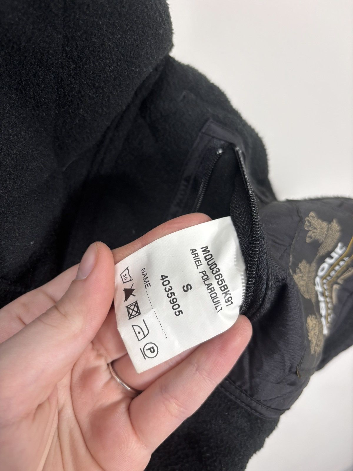 Barbour Barbour International Ariel Polarquilt Men’s Black Jacket Size US S / EU 44-46 / 1 - 16 Thumbnail