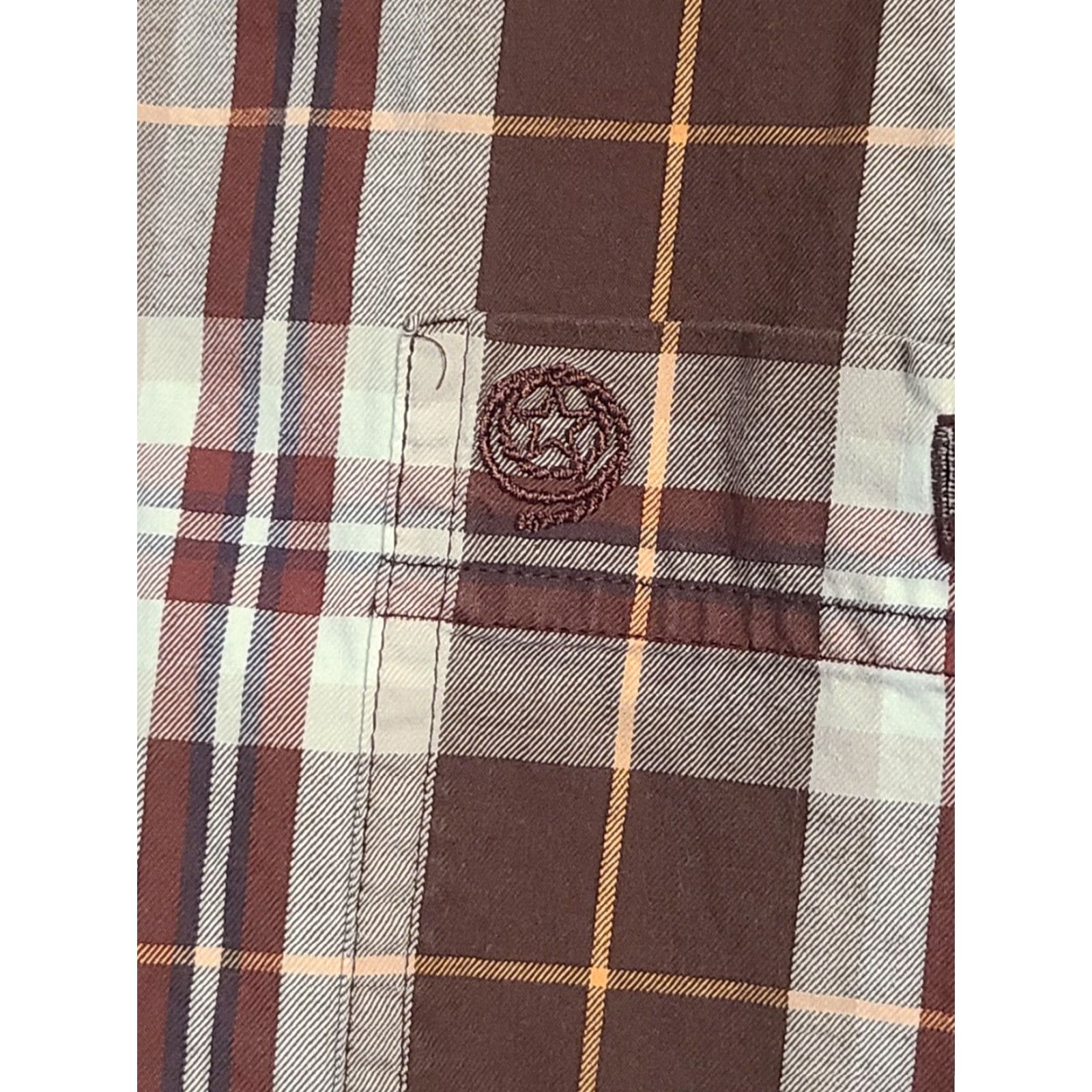 Wrangler VINTAGE Wrangler George Strait Button Up Shirt Large Adult Red Plaid Pocket Mens Size US L / EU 52-54 / 3 - 5 Thumbnail