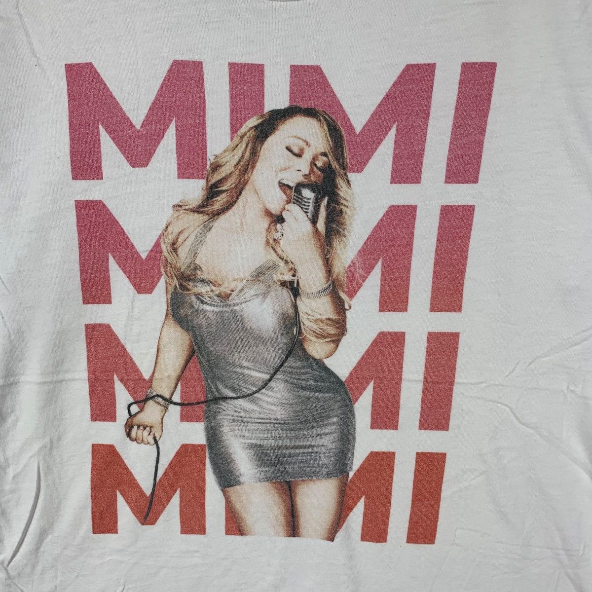 Band Tees MARIAH CAREY MIMI Signature Japan Tour Caution Tee Shirt Size S / US 4 / IT 40 - 4 Thumbnail