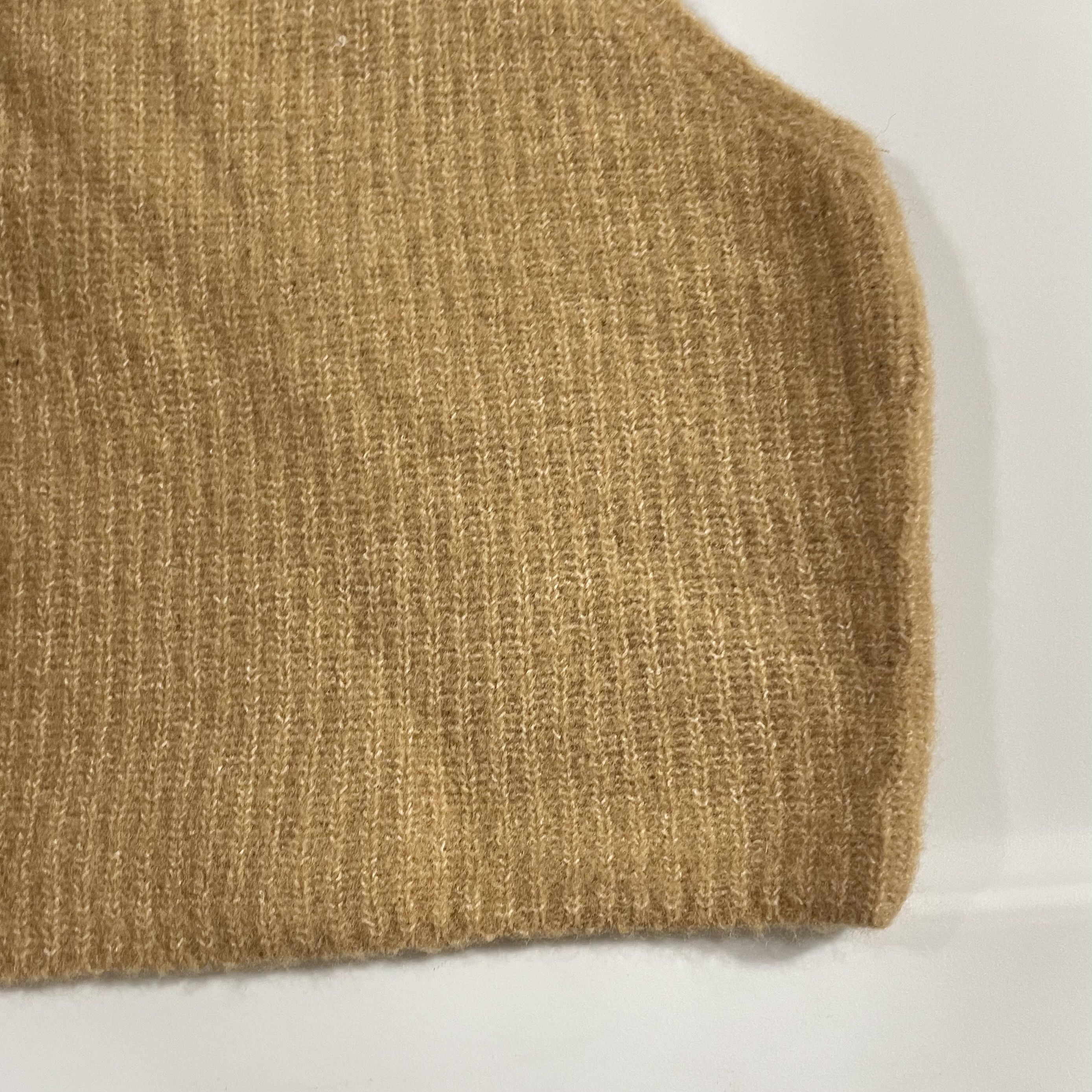 Everlane New Everlane Wool Blend Knit Cozy Cropped Tank Top Camel Size M / US 6-8 / IT 42-44 - 7 Thumbnail