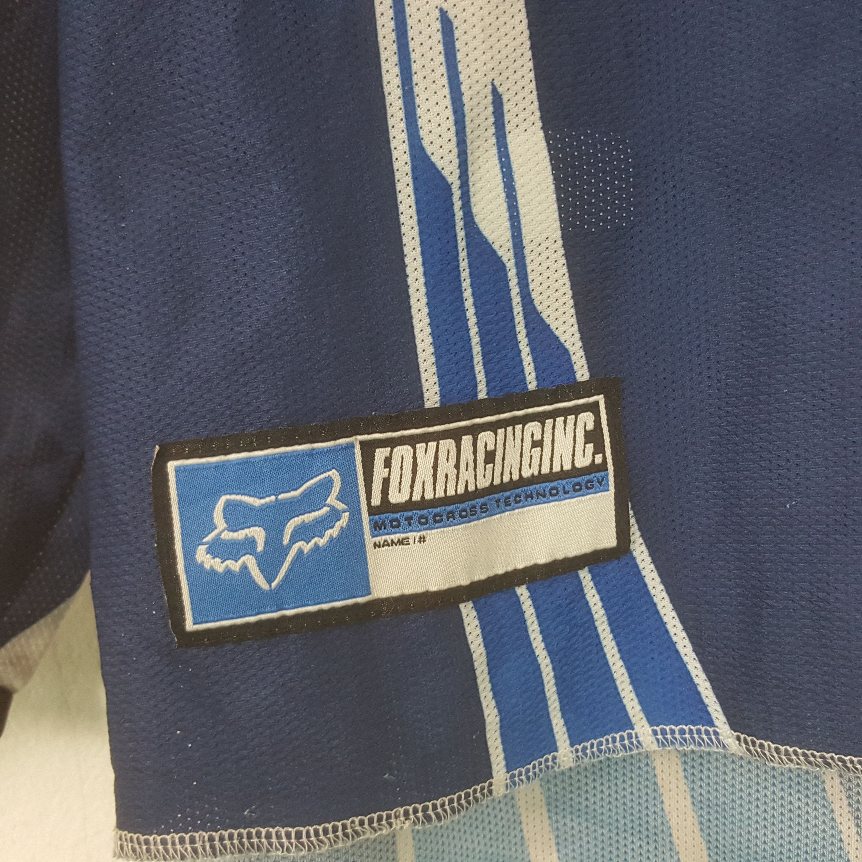 Fox Racing × Vintage Vintage Fox Racing Motocross Jersey Sport Tshirt Size US M / EU 48-50 / 2 - 3 Thumbnail