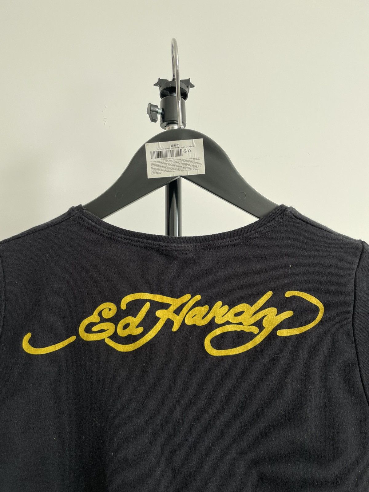 Ed Hardy Vintage Y2K Ed Hardy 00’s Skull Heart T-Shirt Japan RARE Size M / US 6-8 / IT 42-44 - 5 Thumbnail