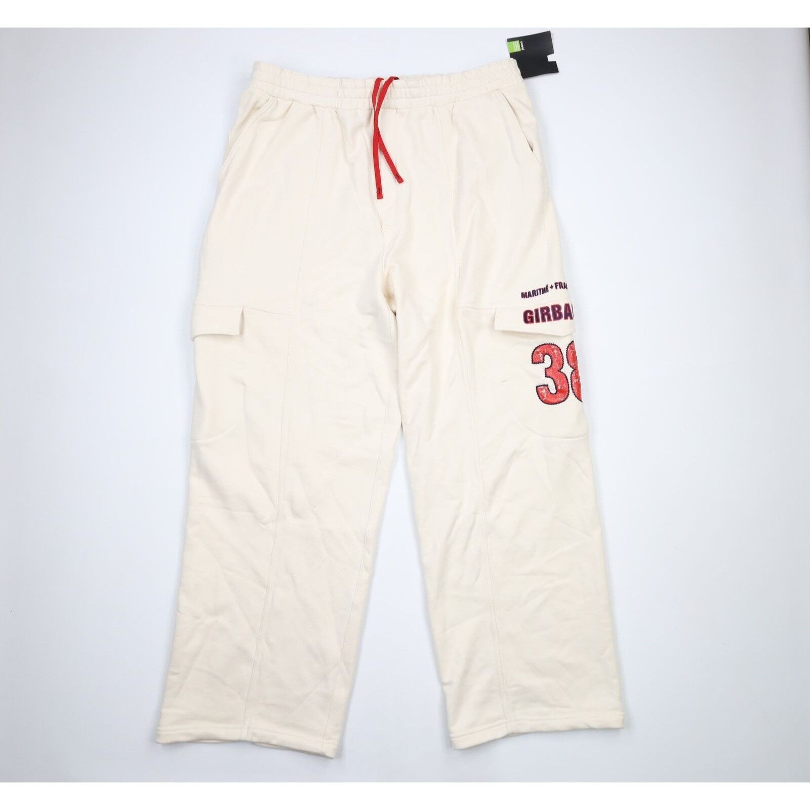 Marithe + Francois Girbaud × Vintage NOS Vintage 90s Marithe Francois Girbaud Baggy Cargo Pants Size US 38 / EU 54 - 1 Thumbnail
