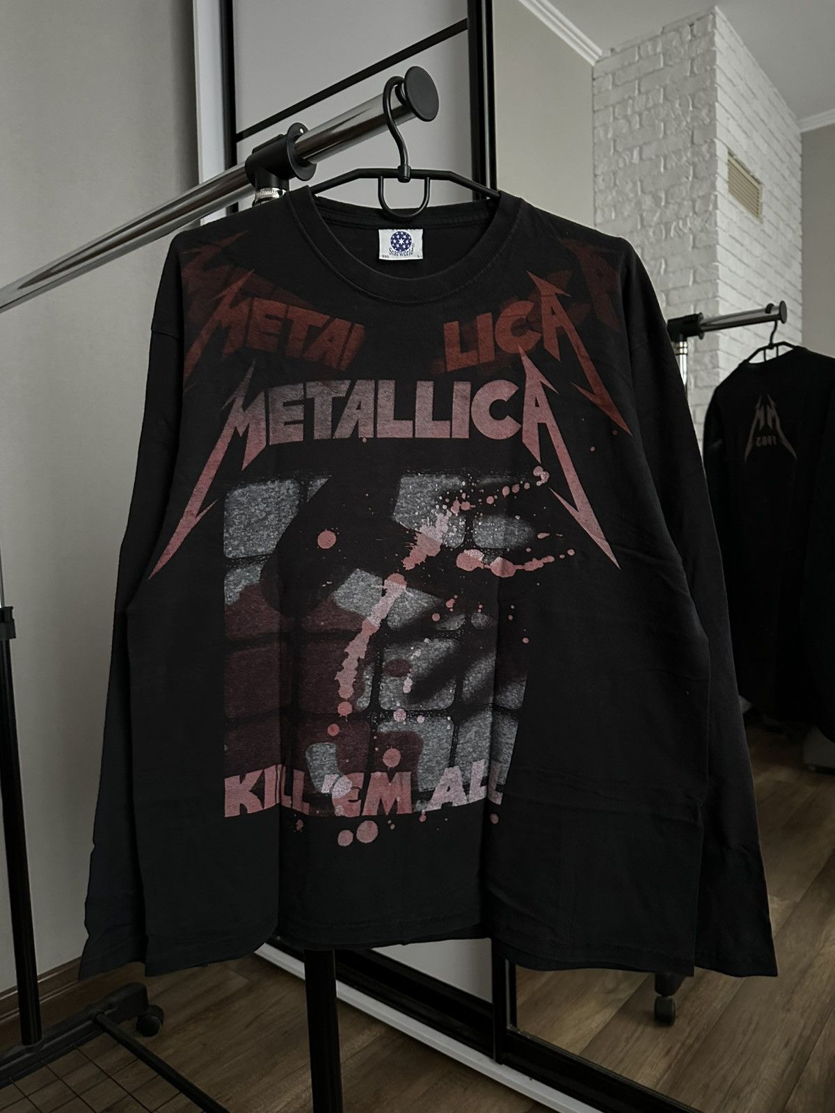 Metallica Metallica Kill Em All Vintage Band Long Sleeve T-Shirt 90s Size US L / EU 52-54 / 3 - 3 Thumbnail