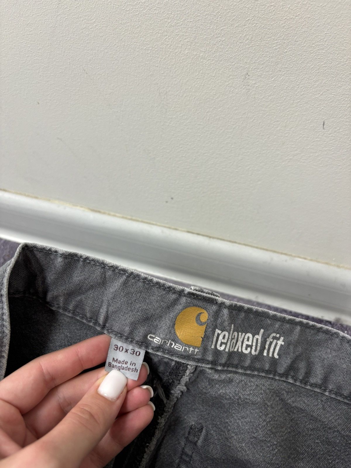 Carhartt Vintage Carhartt Workwear USA Relaxed Fit Carpenter Pants Size US 30 / EU 46 - 16 Thumbnail