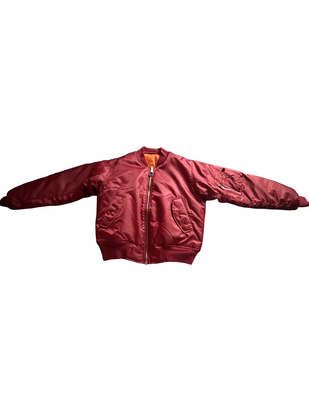 Vintage red bomber