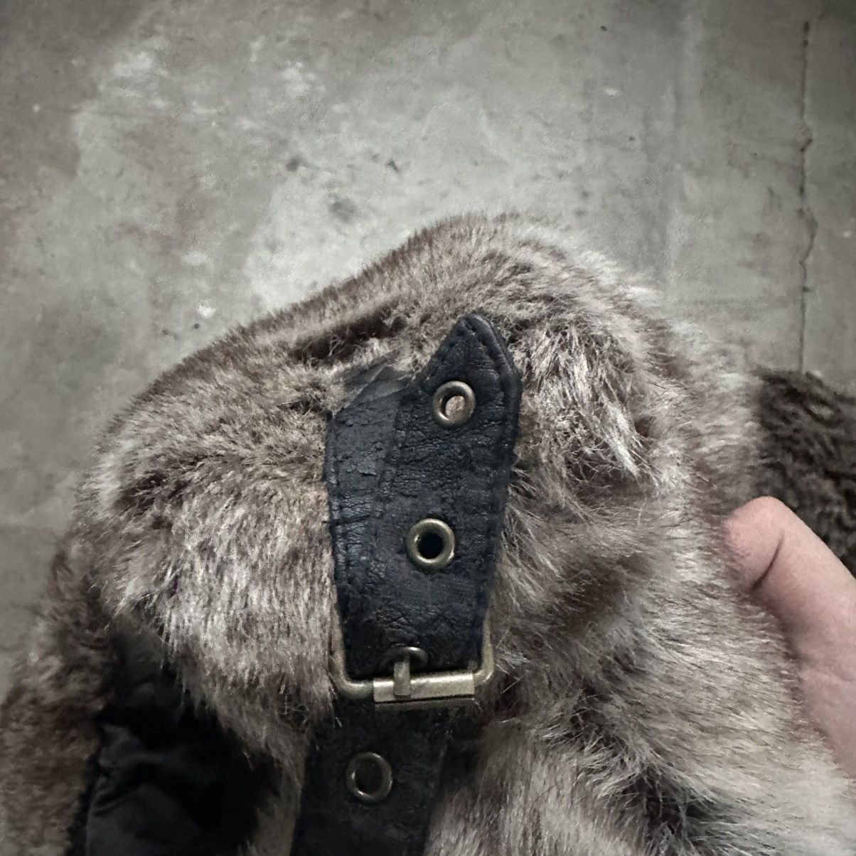 Vintage Y2K Faux Fur Ushanka Vintage Fuzzy Warm Trapper Hat Size ONE SIZE - 10 Thumbnail