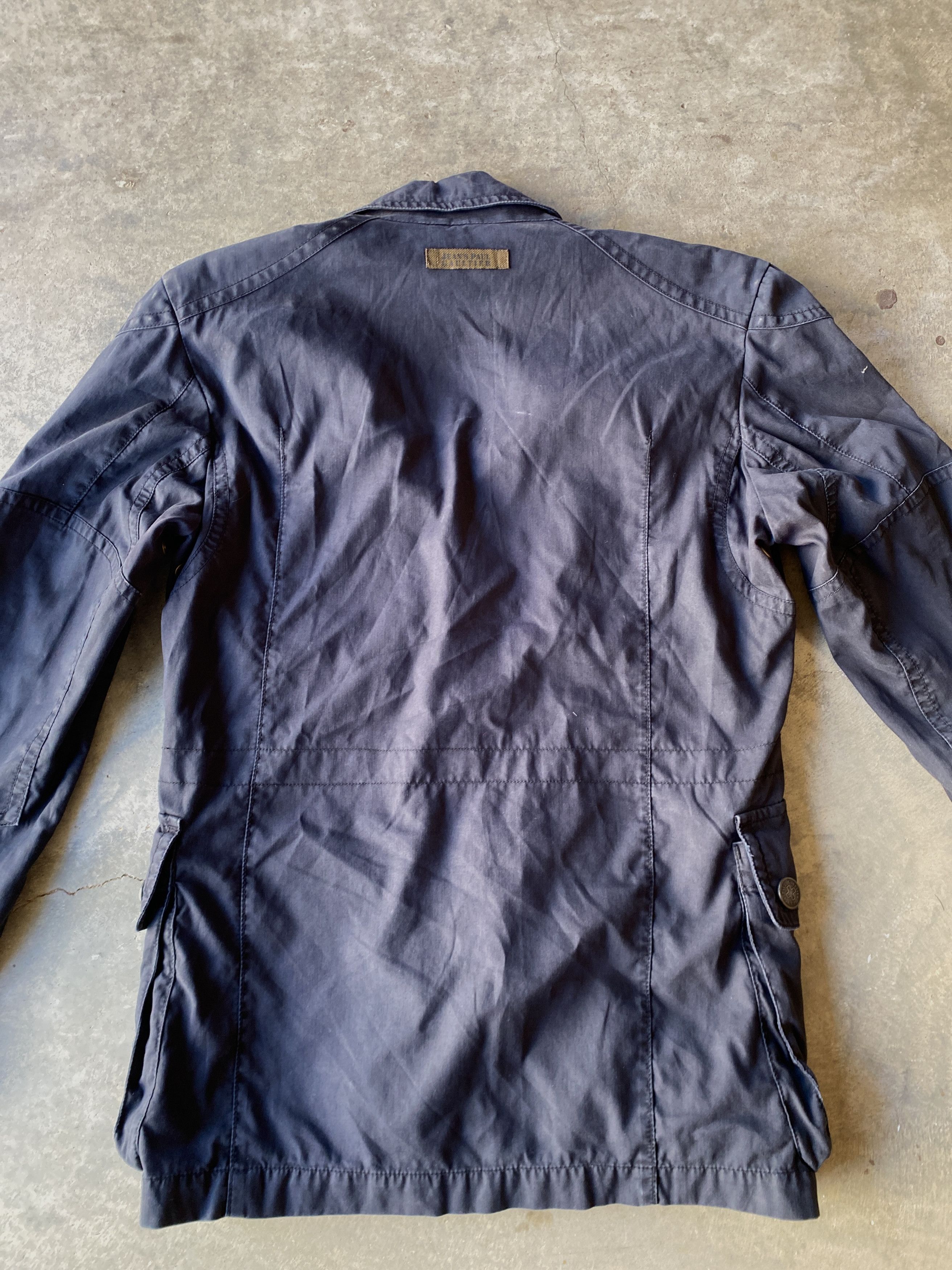 Jean Paul Gaultier Jean Paul Gaultier Navy Multi-Pocket Military Field Jacket Size US M / EU 48-50 / 2 - 13 Thumbnail
