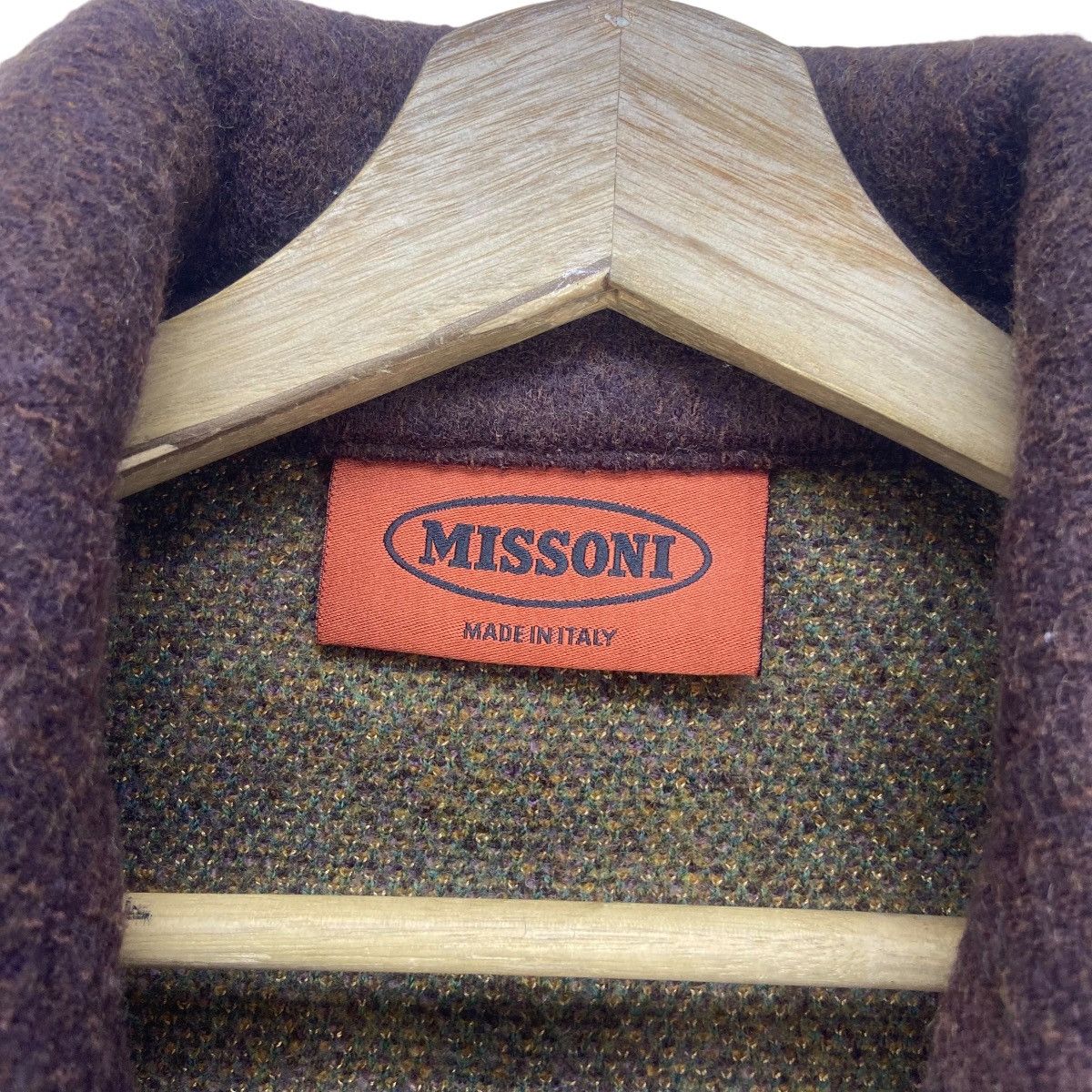 Missoni Made in Italy Missoni Wool Heavy Coat Size M / US 6-8 / IT 42-44 - 15 Thumbnail