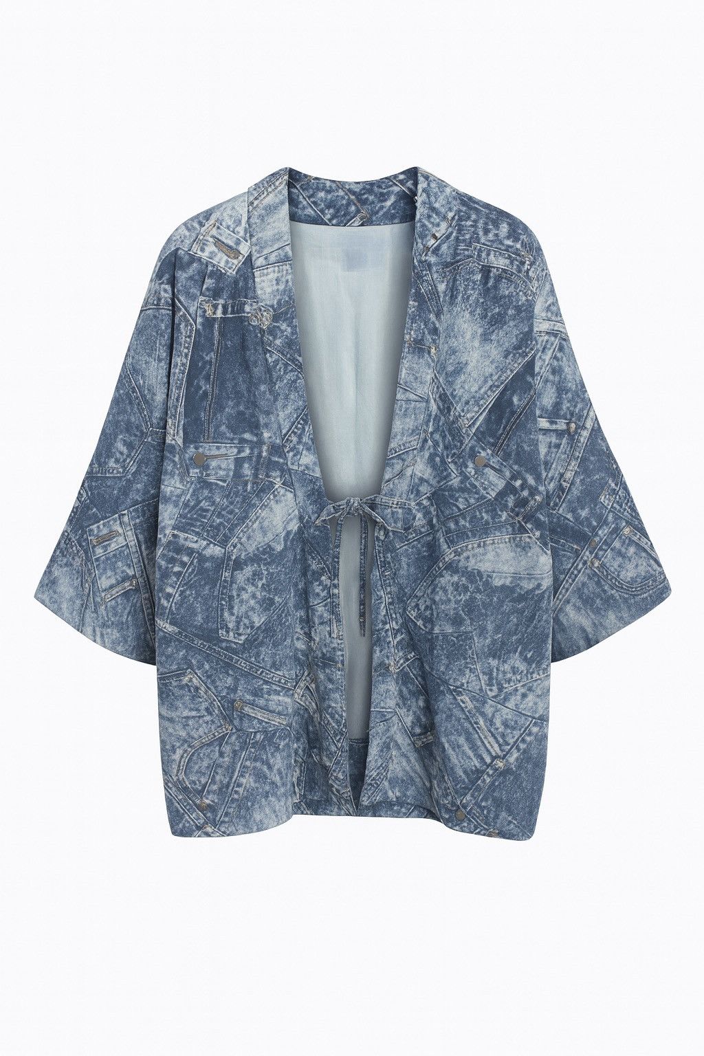 Japanese Brand Unison Hanten Jacket Print Kimono Style Hurdle Graphic Size US M / EU 48-50 / 2 - 2 Thumbnail