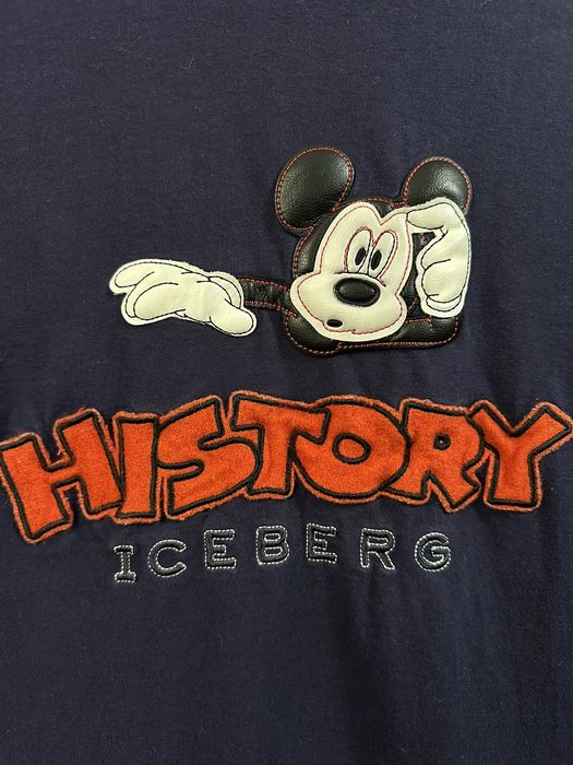 Vintage Rare Vintage T-Shirt IceBerg History x Disney Mickey Mouse ...