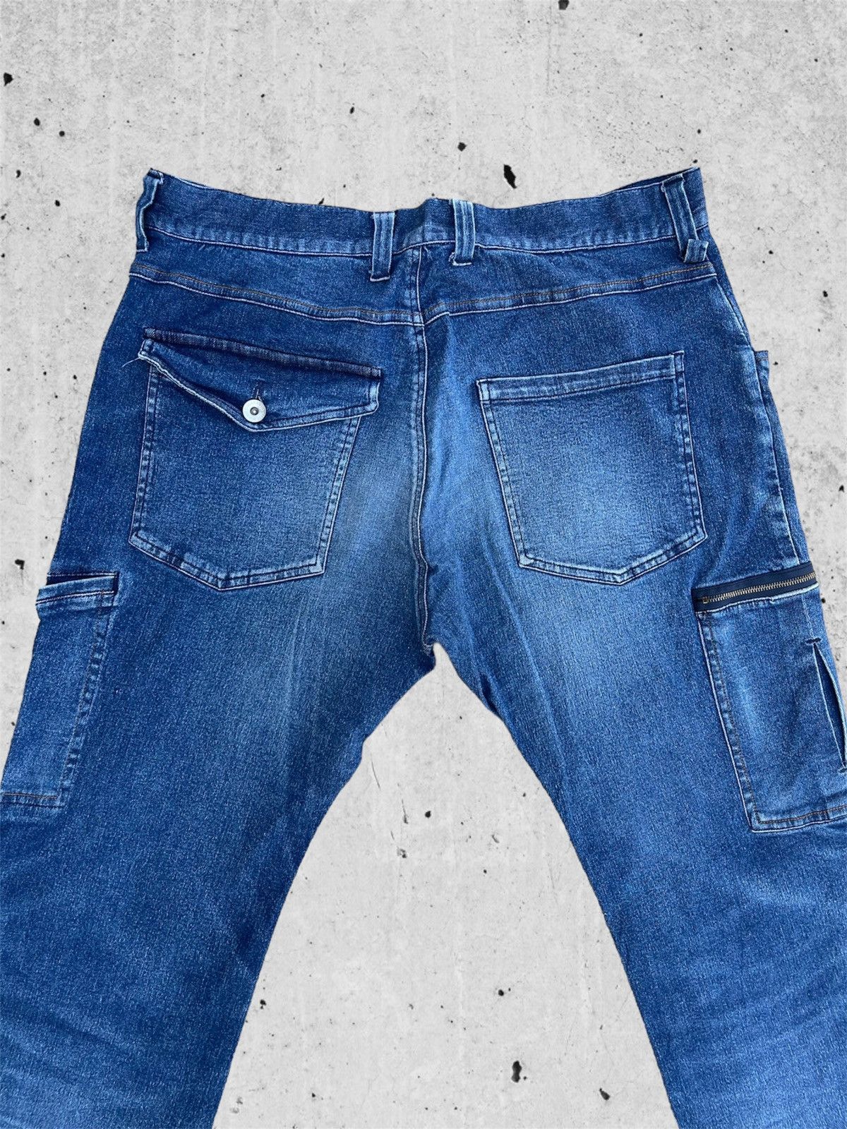 Japanese Brand 🔥 Taro & Hanako Japanese Distressed Denim W33🔥 Size US 33 - 11 Thumbnail