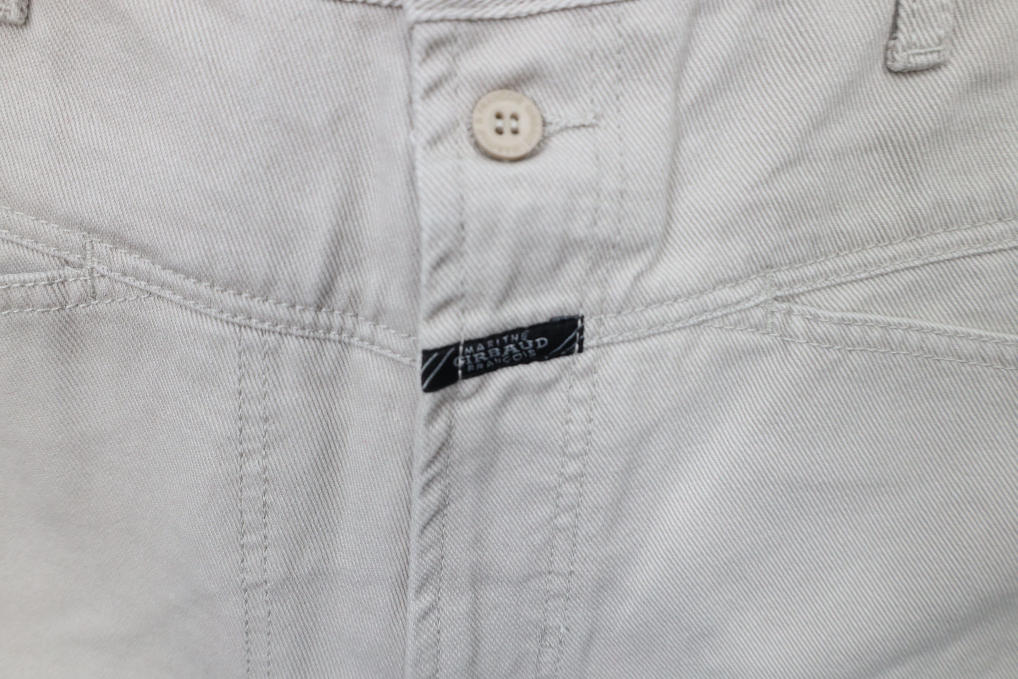 Marithe + Francois Girbaud Deadstock Vintage 90s Marithe Francois Girbaud Shorts Silver Size US 32 / EU 48 - 8 Thumbnail