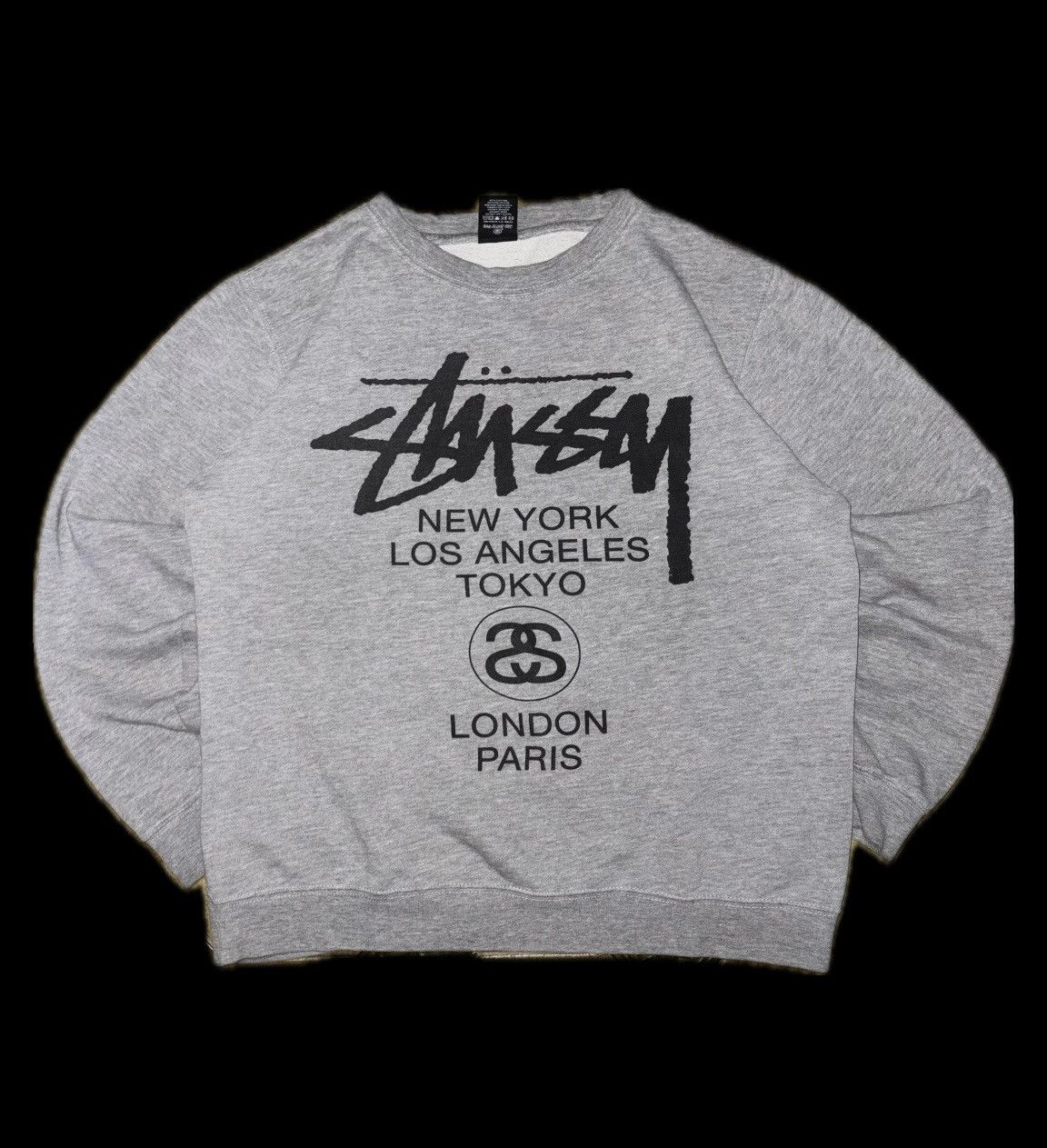 Stussy Official 2004 Stüssy World-Tour Crewneck Hoodie ArchivePiece Size US M / EU 48-50 / 2 - 1 Thumbnail