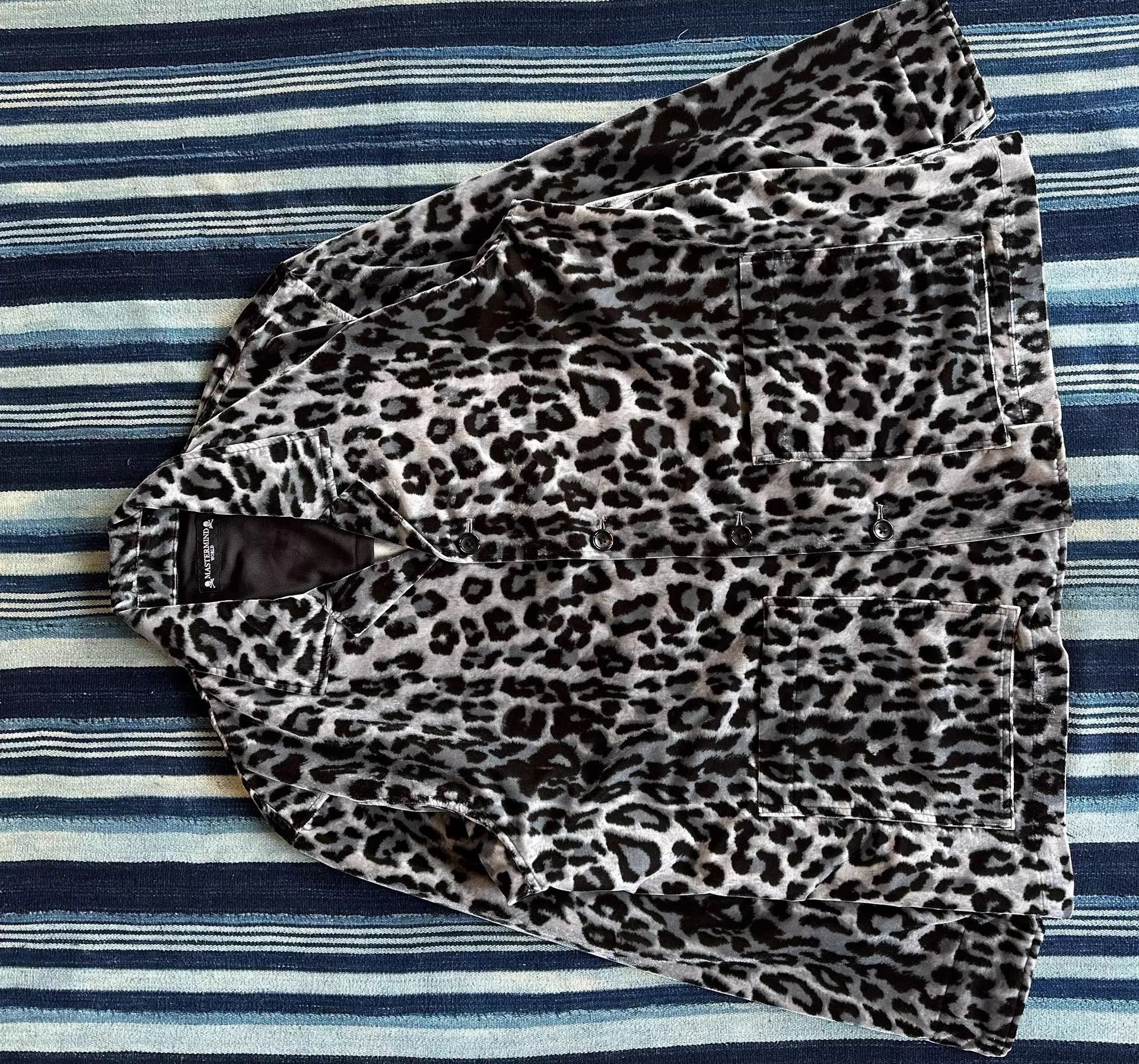 Mastermind Japan Leopard Print Button-Front Jacket Size M Size US M / EU 48-50 / 2 - 1 Thumbnail