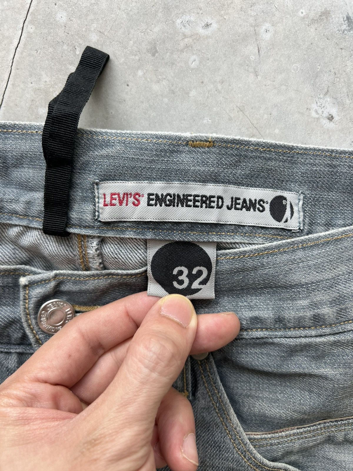 Levi's Levis Engineered Jeans Buckleback Tag W32 Actual 34x34 Size US 32 / EU 48 - 4 Thumbnail