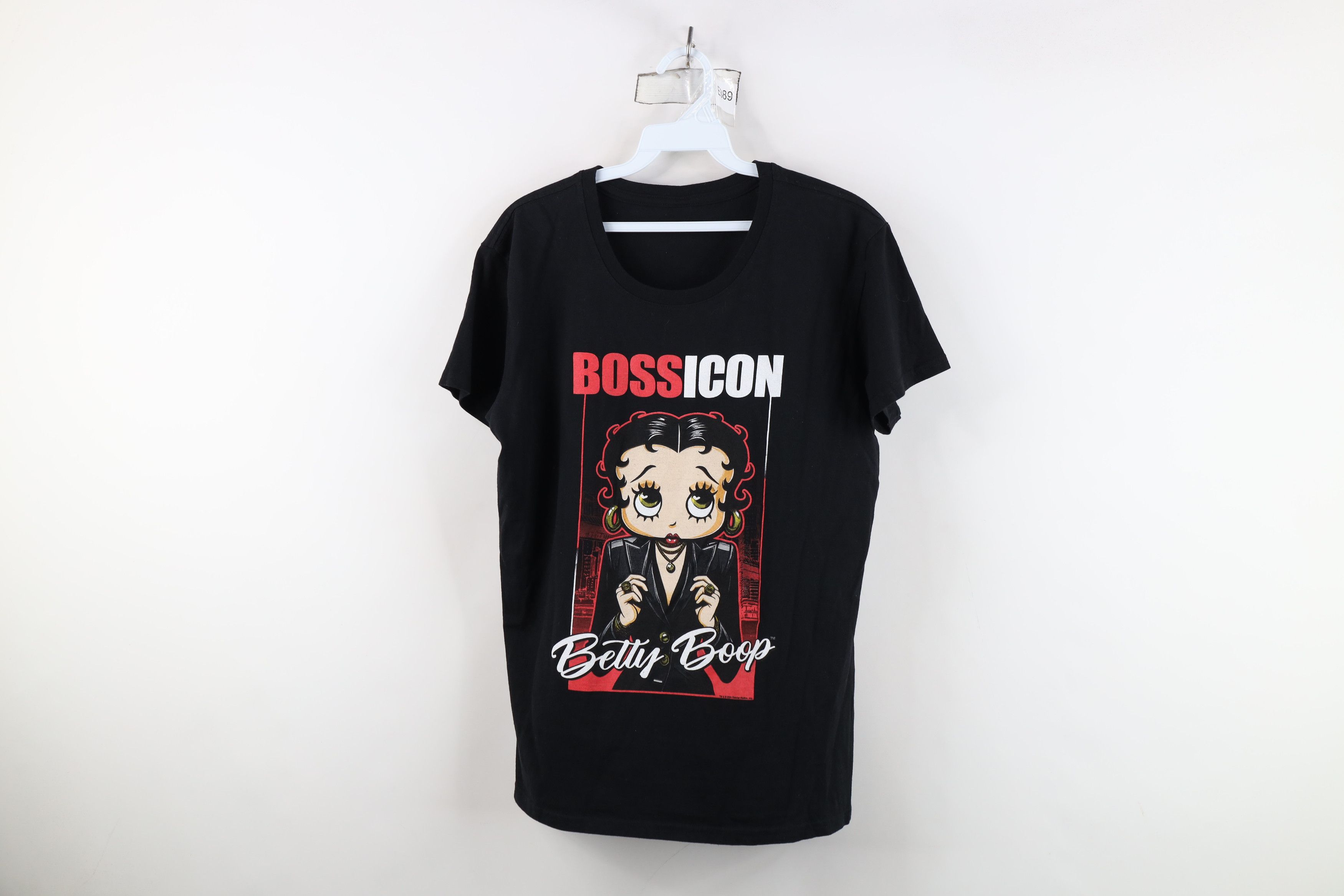 Vintage Y2K Betty Boop Spell Out Boss Icon Short Sleeve T-Shirt Size M / US 6-8 / IT 42-44 - 1 Thumbnail