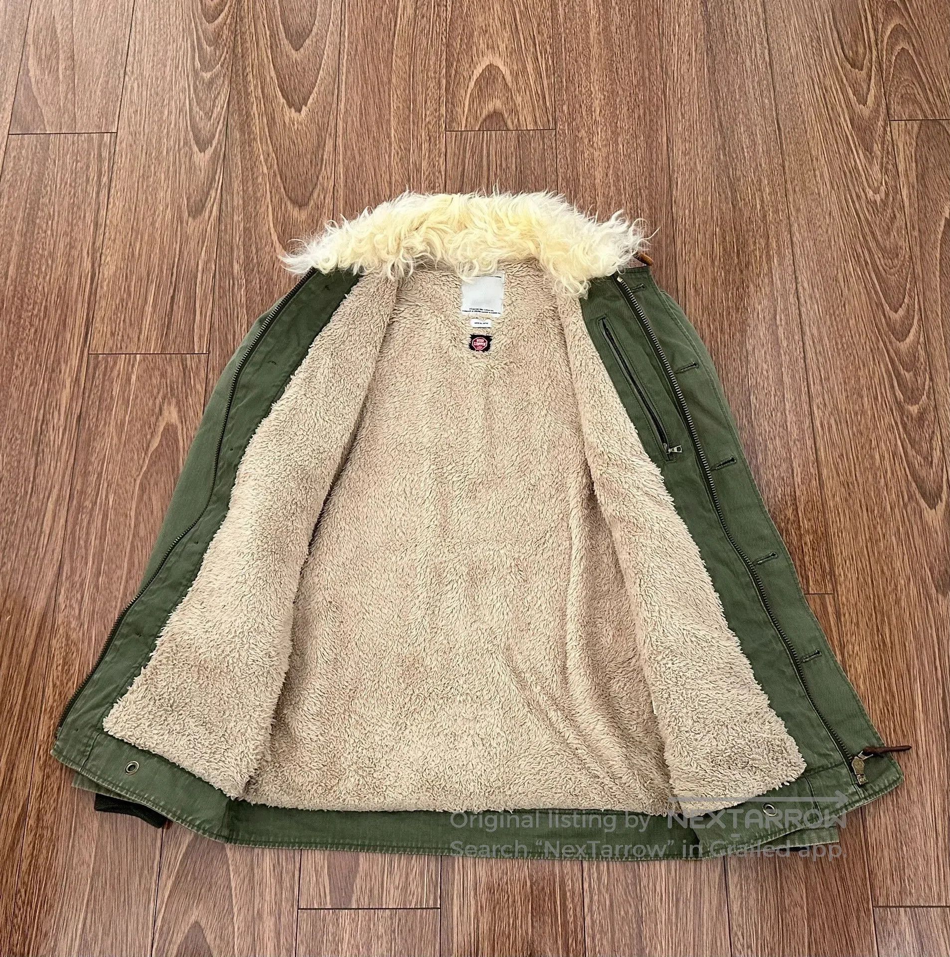 Visvim visvim deckhand jacket with fur collar. Size US S / EU 44-46 / 1 - 3 Thumbnail