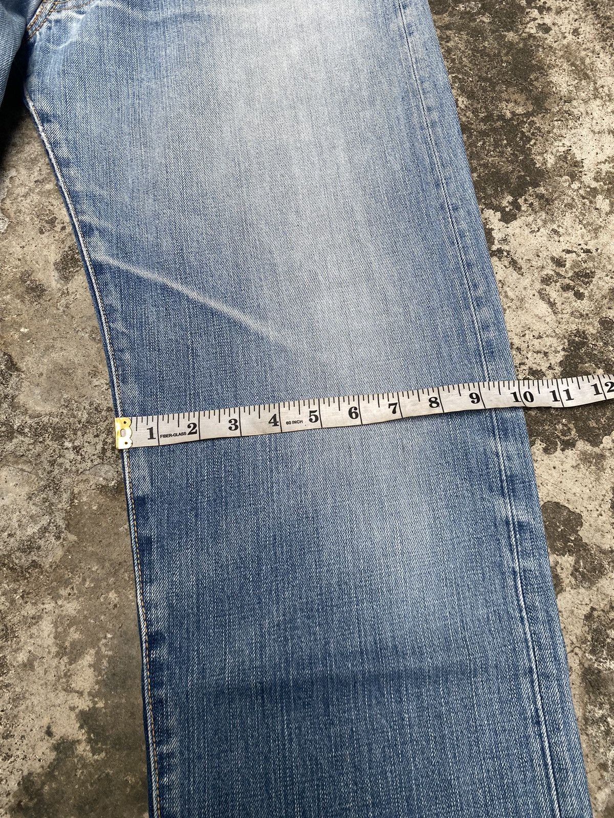 Evisu Evisu Faded Blue Straight Denim Pants Size US 36 / EU 52 - 11 Thumbnail