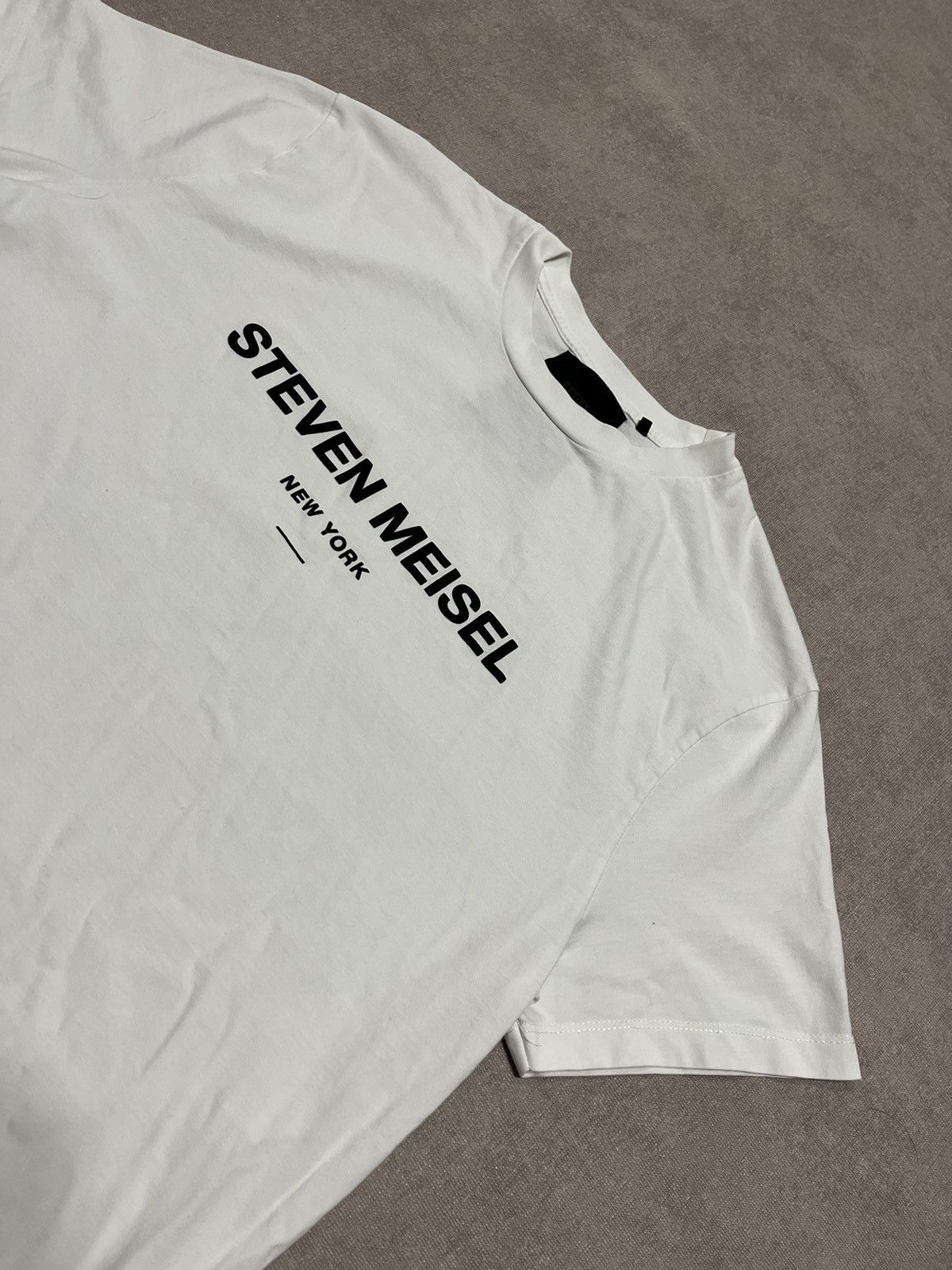 Zara Zara X Steven Meisel Logo Print Mens T shirt White Size S Size US S / EU 44-46 / 1 - 3 Thumbnail