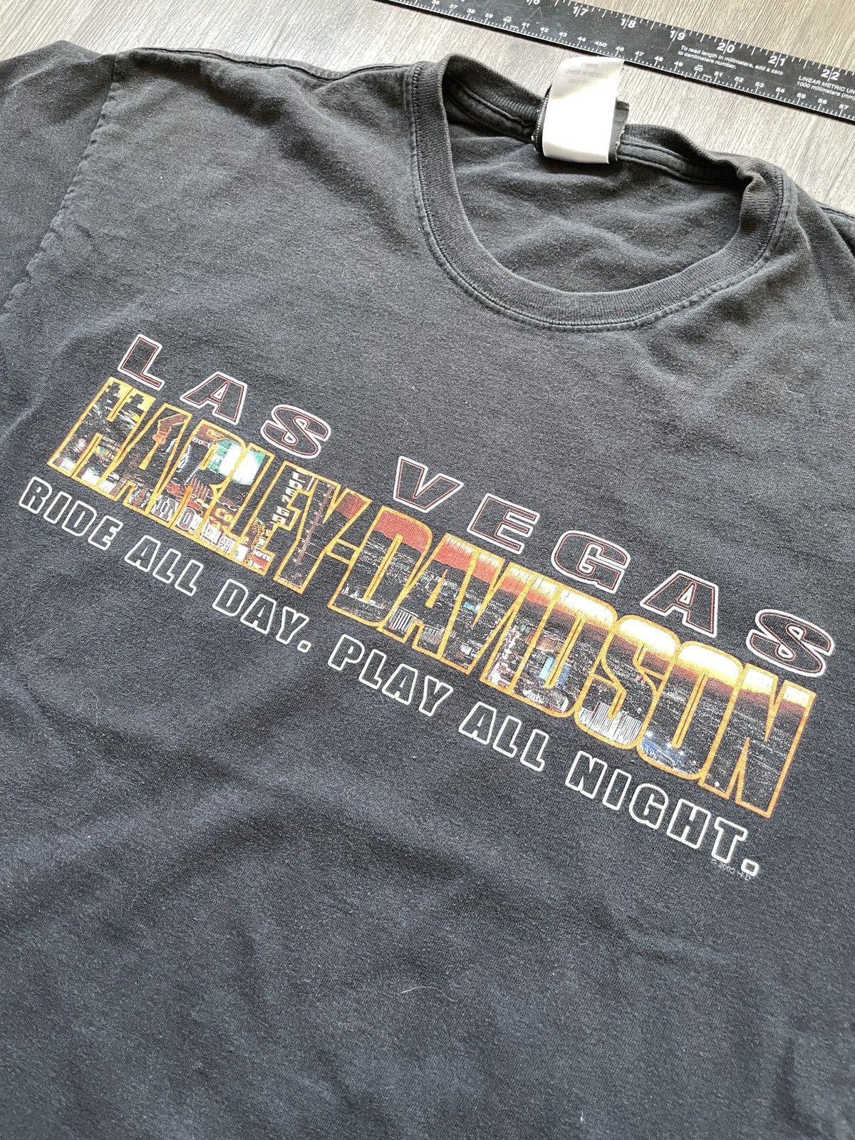 Harley Davidson Harley Davidson “Las Vegas” Graphic T-shirt (Sz.L) Size US L / EU 52-54 / 3 - 2 Thumbnail