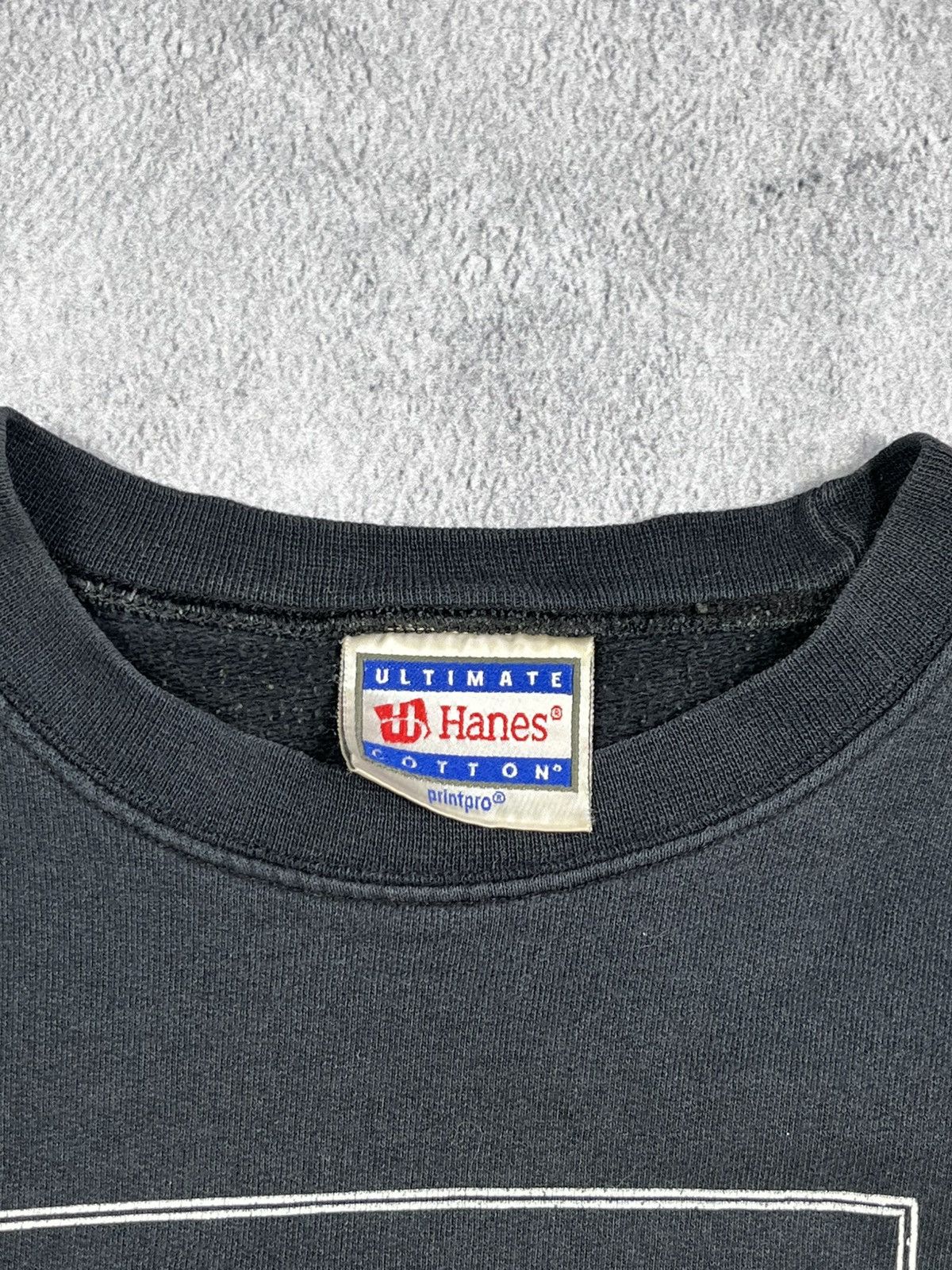 Japanese Brand × Vintage Vintage 90s faded big logo sweatshirt streetwear size M Size US M / EU 48-50 / 2 - 5 Thumbnail
