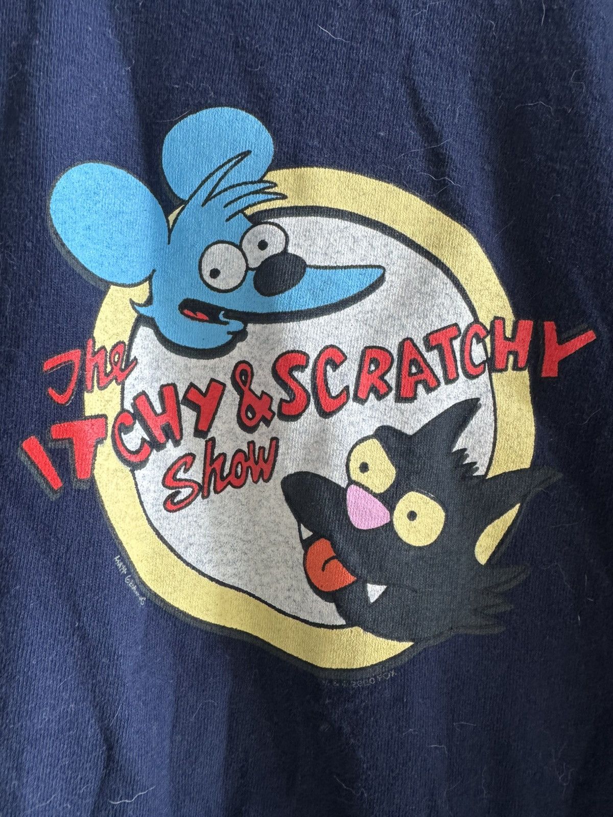 Vintage Vintage. The Itchy & Scratchy Show. The Simpsons. XL 26/29 Size US XL / EU 56 / 4 - 2 Thumbnail