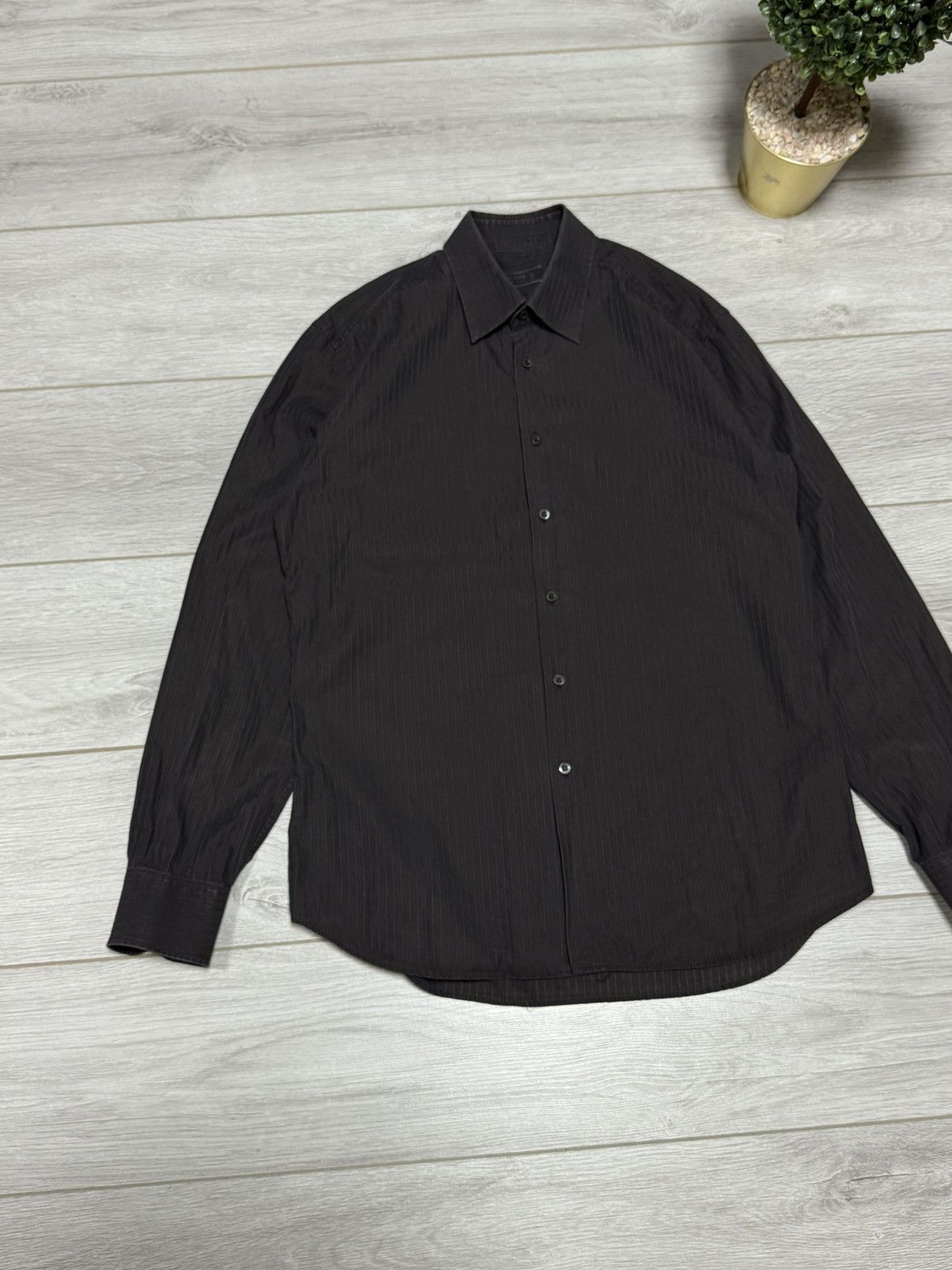 Prada Prada vintage striped shirt buttons Size US L / EU 52-54 / 3 - 1 Thumbnail