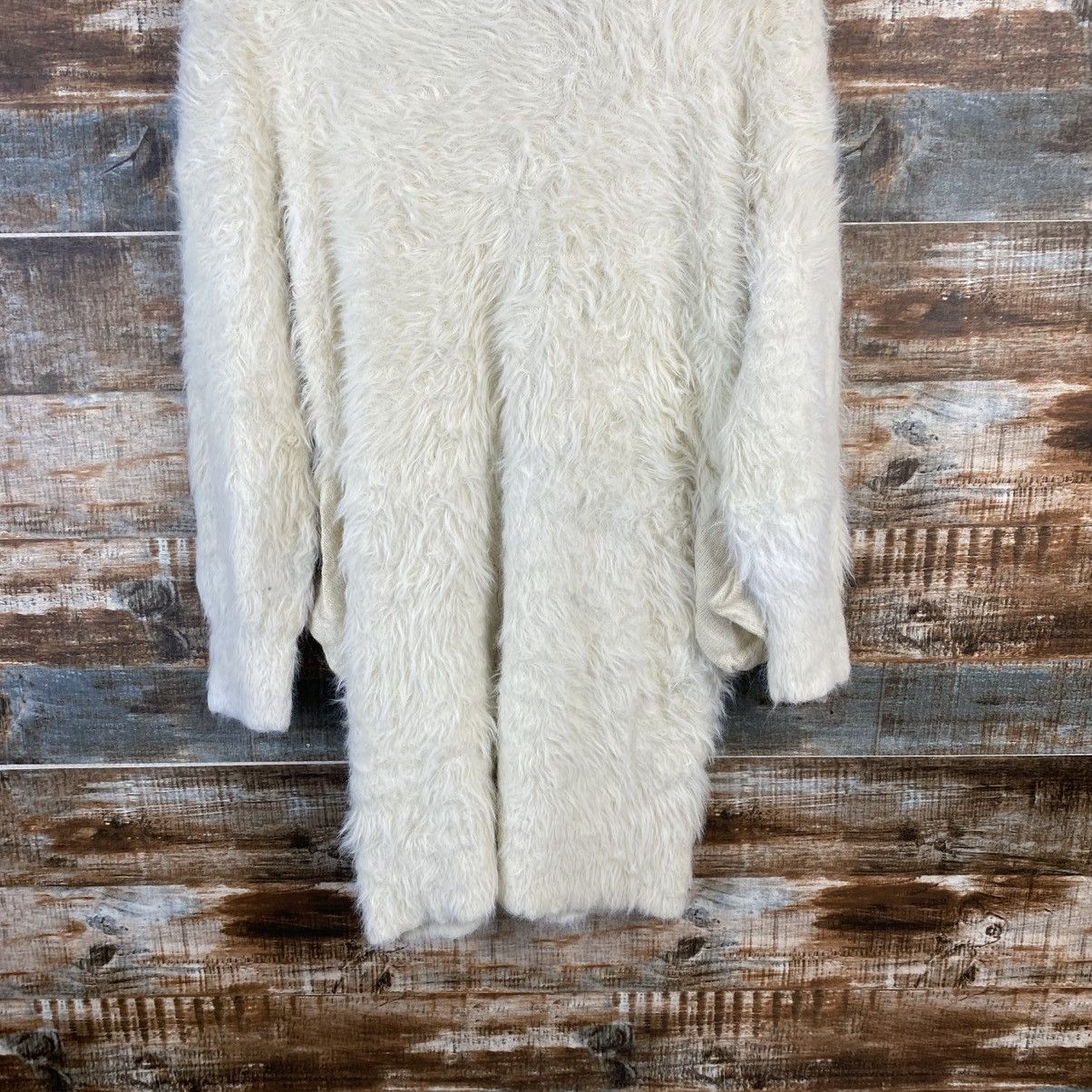 Vintage DL Aunt Maries White Mohair Cardigan Knitwear #C1169 Size M / US 6-8 / IT 42-44 - 14 Thumbnail
