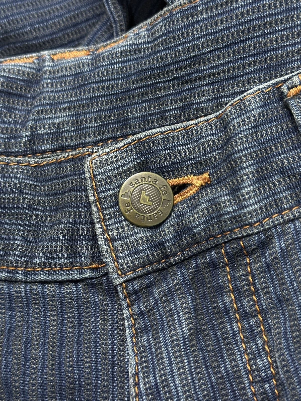 Japanese Brand Streetwear🎌💥 Santafe Stripe Hickory 🎌 Size US 32 / EU 48 - 6 Thumbnail