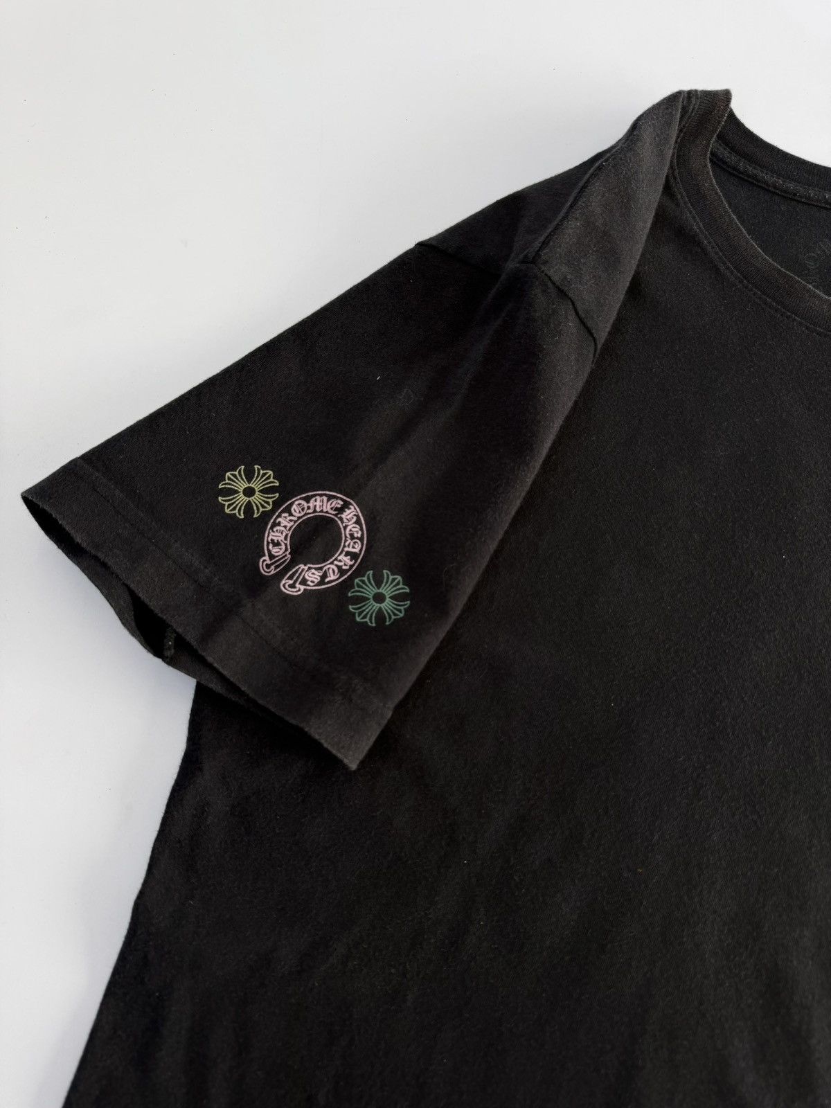 Chrome Hearts Chrome Hearts Multi Color Cross Cemetery Pocket Tee Size US M / EU 48-50 / 2 - 5 Thumbnail