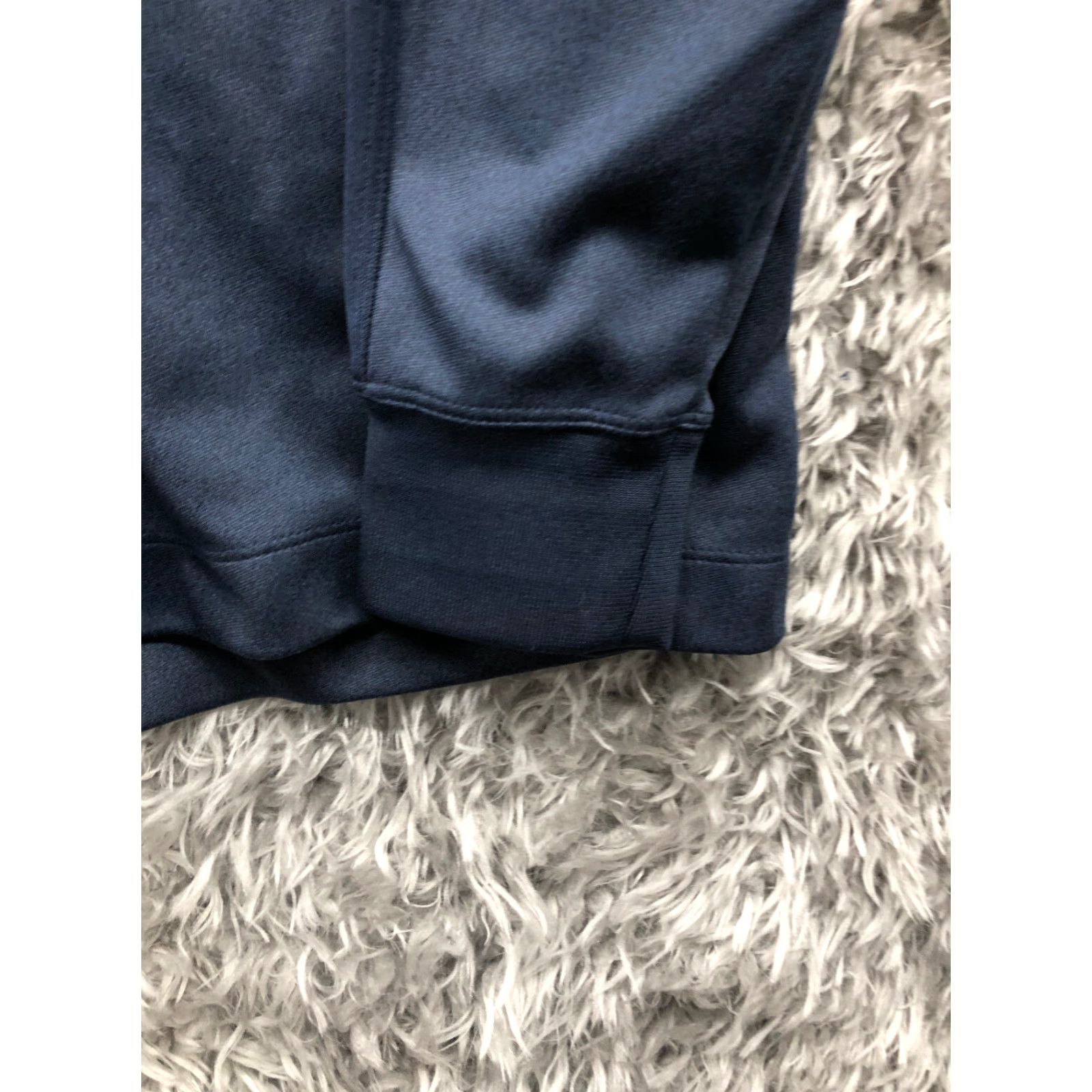 Nike Nike Dri-Fit Sweatshirt Mens M Long Sleeve Blue Mock Neck Half Zip Sponsor Pullover Size US M / EU 48-50 / 2 - 6 Thumbnail