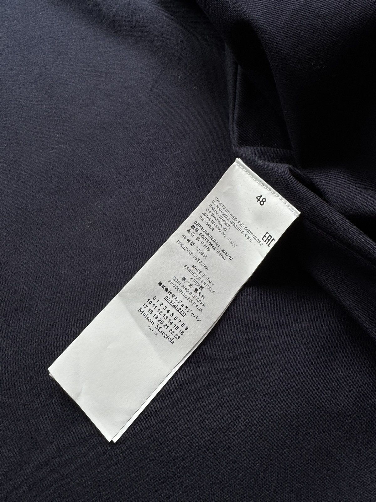 Maison Margiela Maison Martin Margiela AW20 Tactical Shirt Size L Size US L / EU 52-54 / 3 - 6 Thumbnail