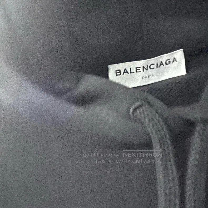 Balenciaga Balenciaga Wheat ear logo black hoodie Size US S / EU 44-46 / 1 - 3 Thumbnail