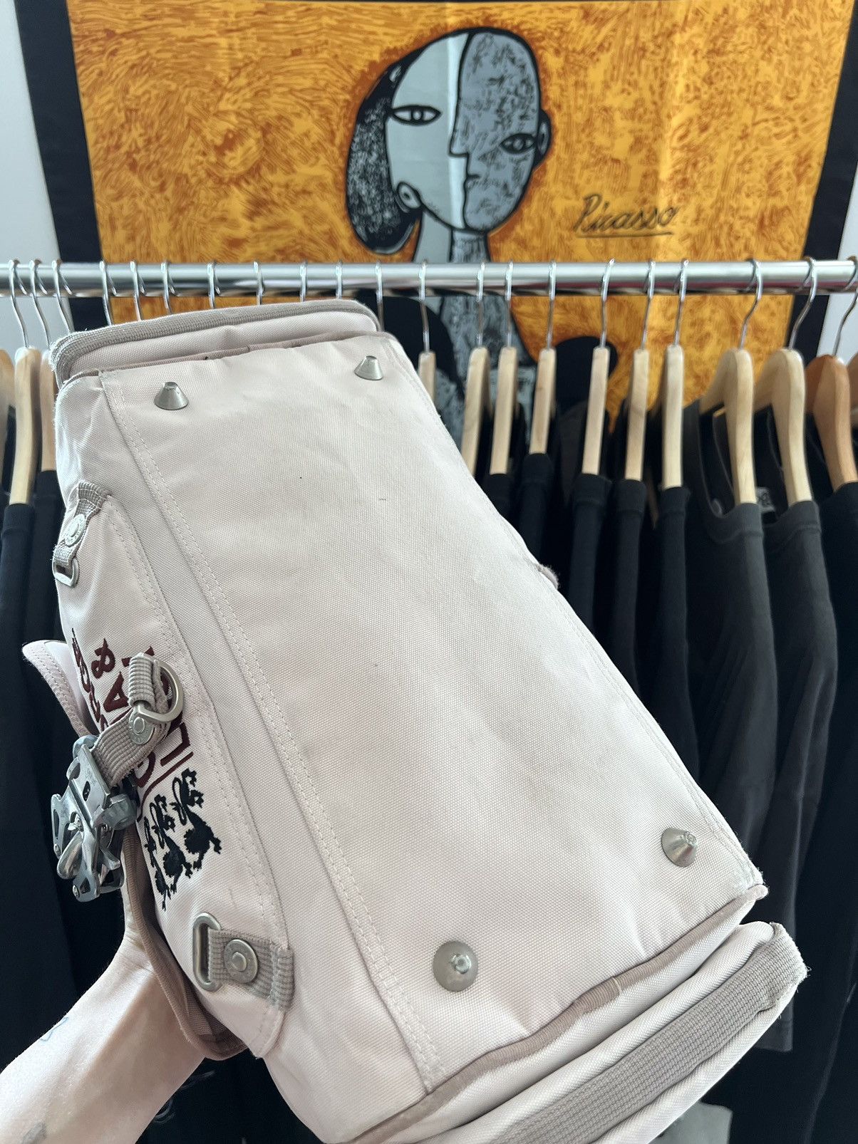 Japanese Brand × Vintage George Gina & Lucy ALYX style Big Gil Carabiner Hand Bag Y2K Size ONE SIZE - 6 Thumbnail