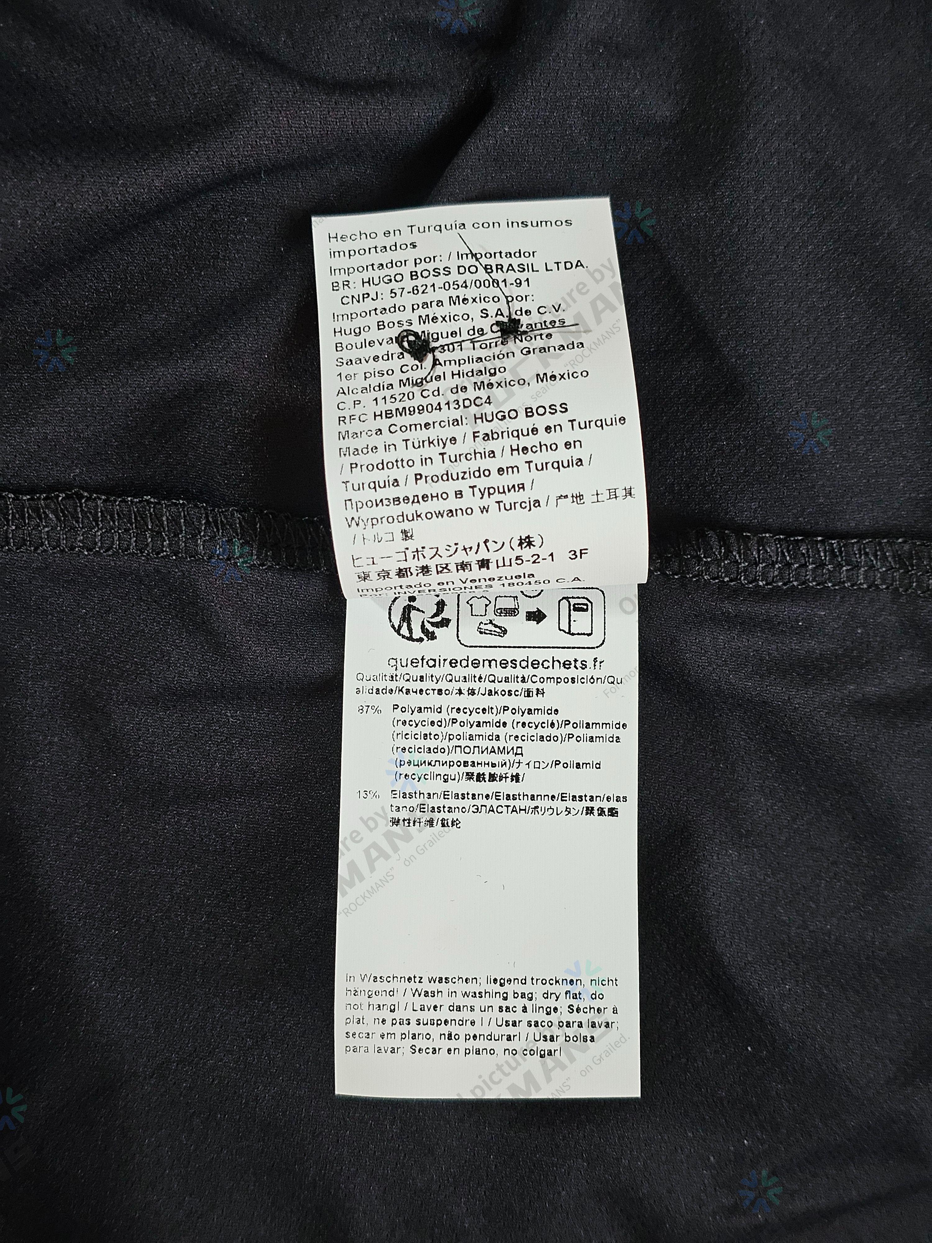 Hugo Boss BOSS Black Stretch Shirt Size 42 Size US M / EU 48-50 / 2 - 6 Thumbnail