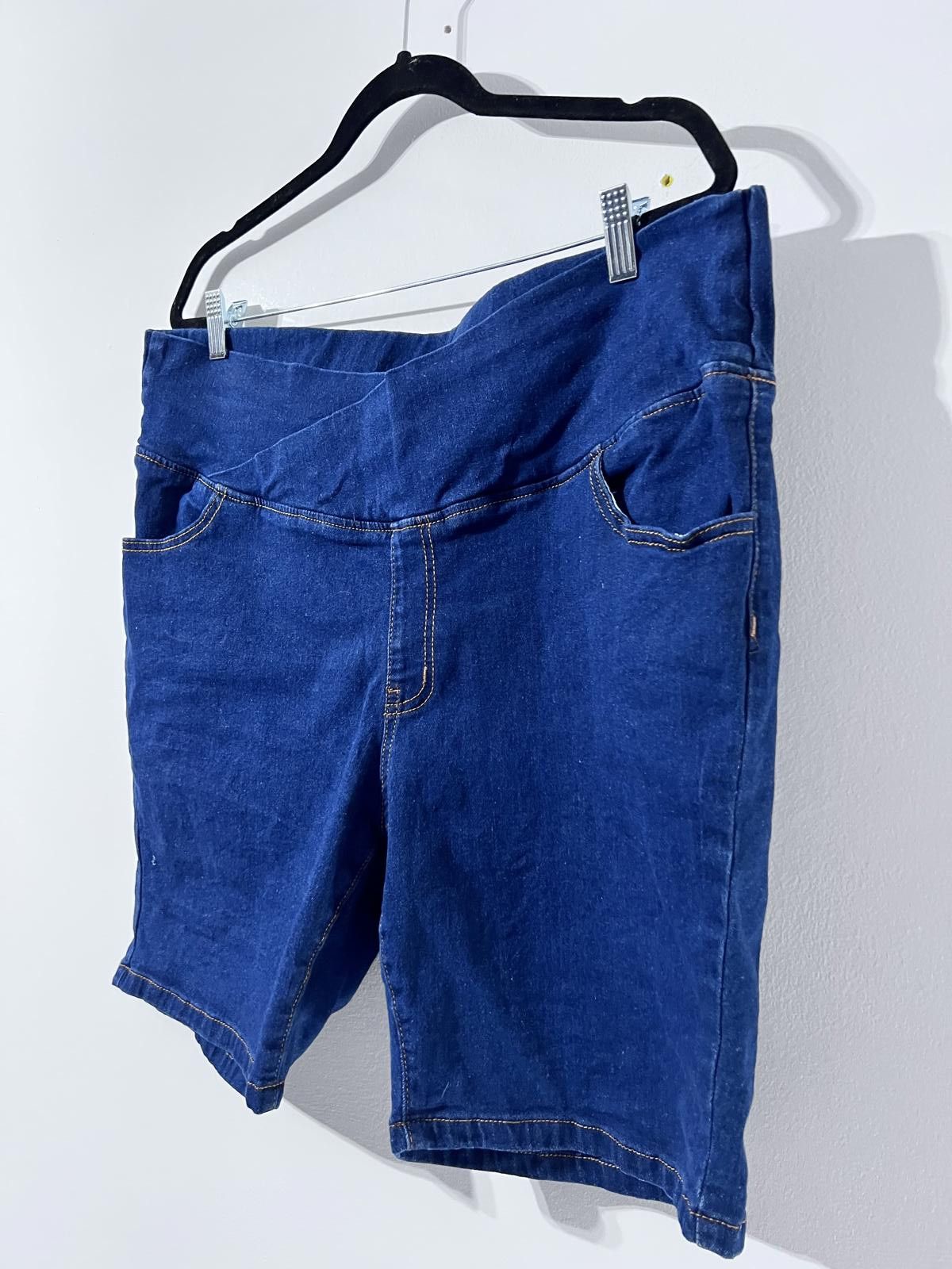 Shein Shein Curve Denim Shorts Size 3XL Size 42" / US 20 - 3 Thumbnail