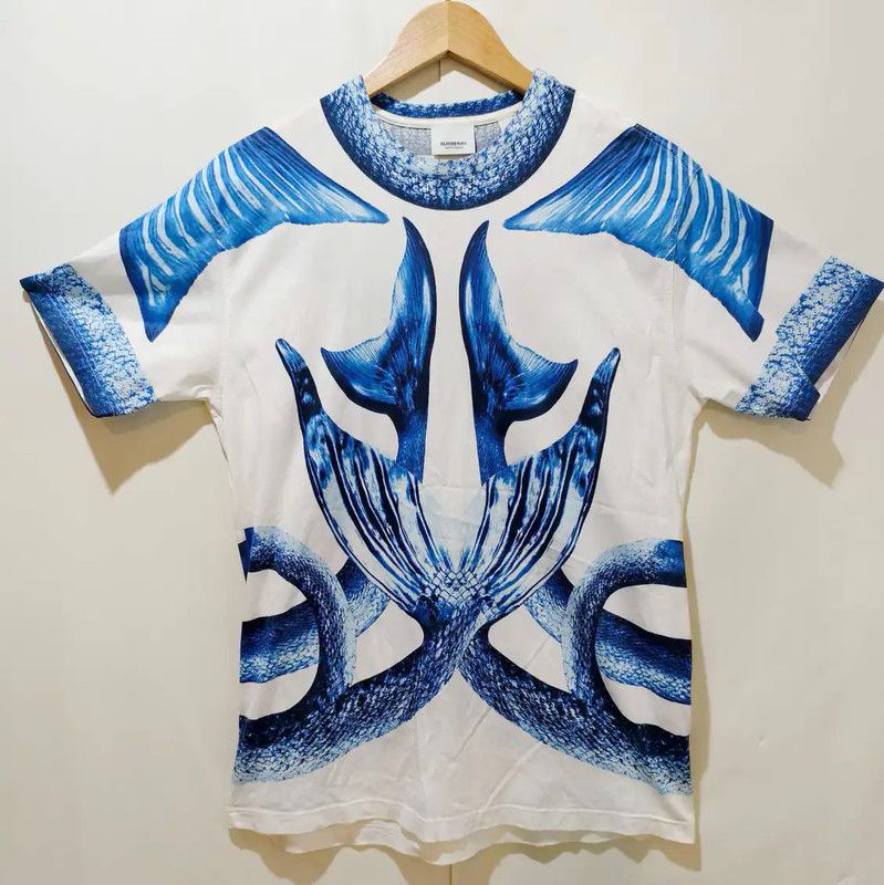 Burberry Burberry Men's Colorful Summer T-Shirt Size US XS / EU 42 / 0 - 1 Thumbnail