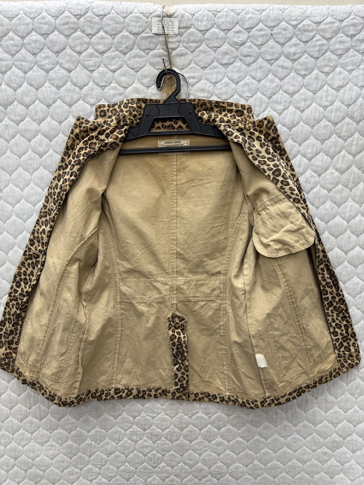 Seditionaries 🔥🔥🔥ARCHIVE UNISION CASUAL LEOPARD JACKET Size M / US 6-8 / IT 42-44 - 7 Thumbnail