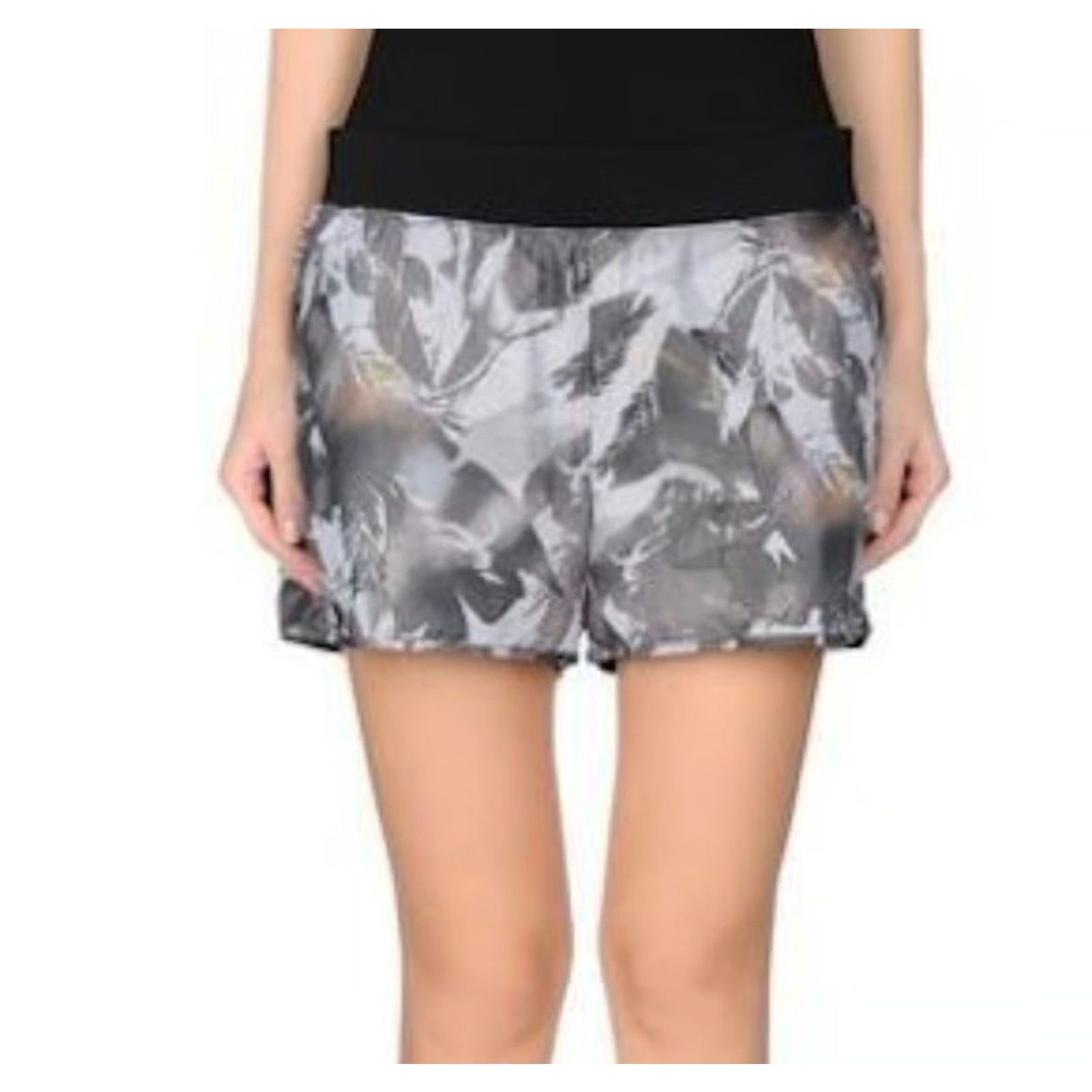 Theory Theory Work Out Shorts Size L Grey Multi A001219 Size 34" / US 12 / IT 48 - 2 Thumbnail