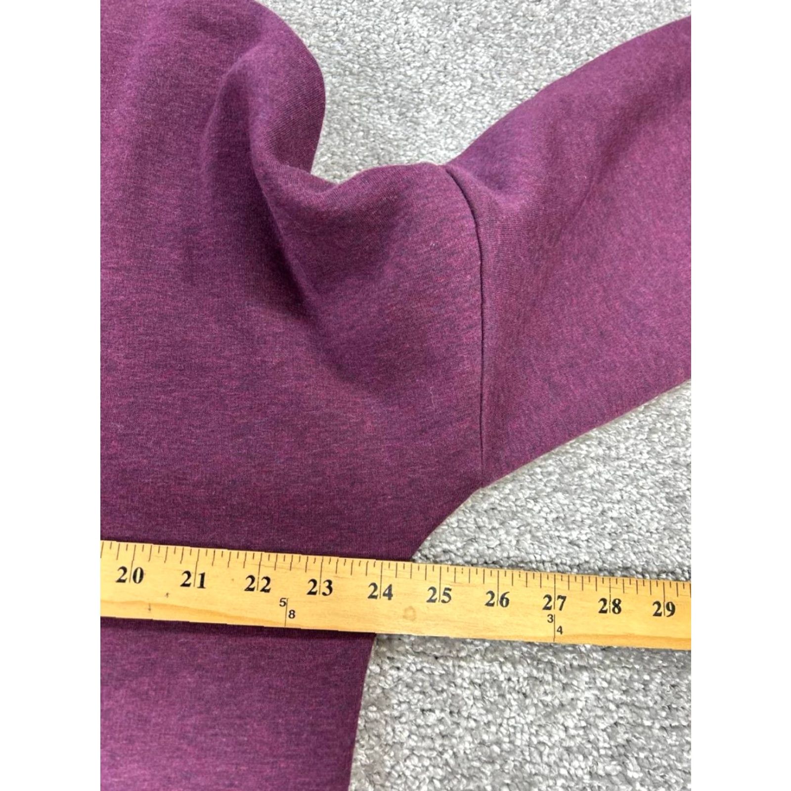 Athleta Athleta Sweater Womens M Purple Turtleneck Pullover Knit Long Sleeve Casual Winter Fall Spring Size M / US 6-8 / IT 42-44 - 6 Thumbnail